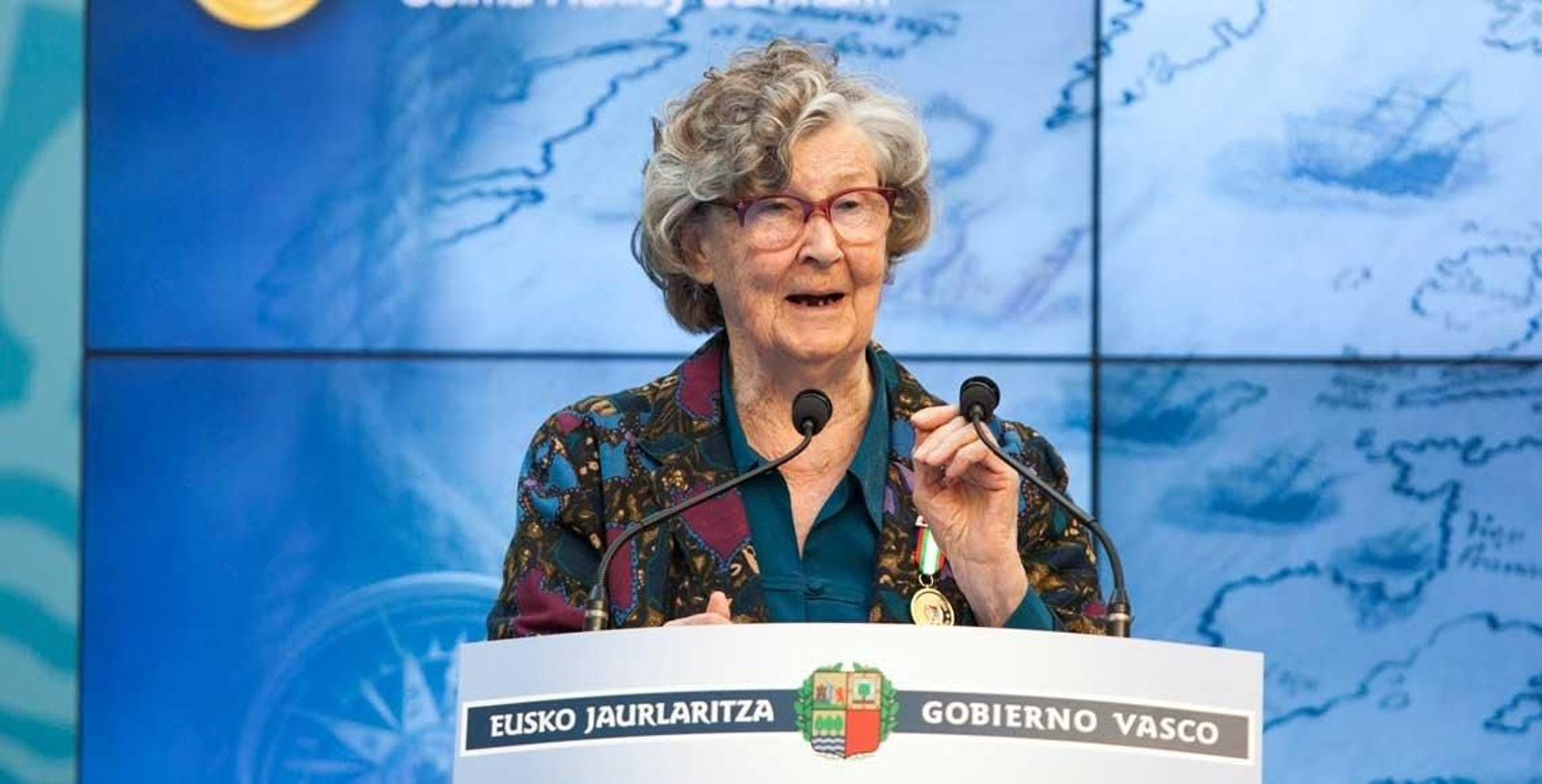 Selma Huxley Barkham es descubridora de varias estaciones vascas  de pesca de ballena en Canadá, entre ellas Red Bay.