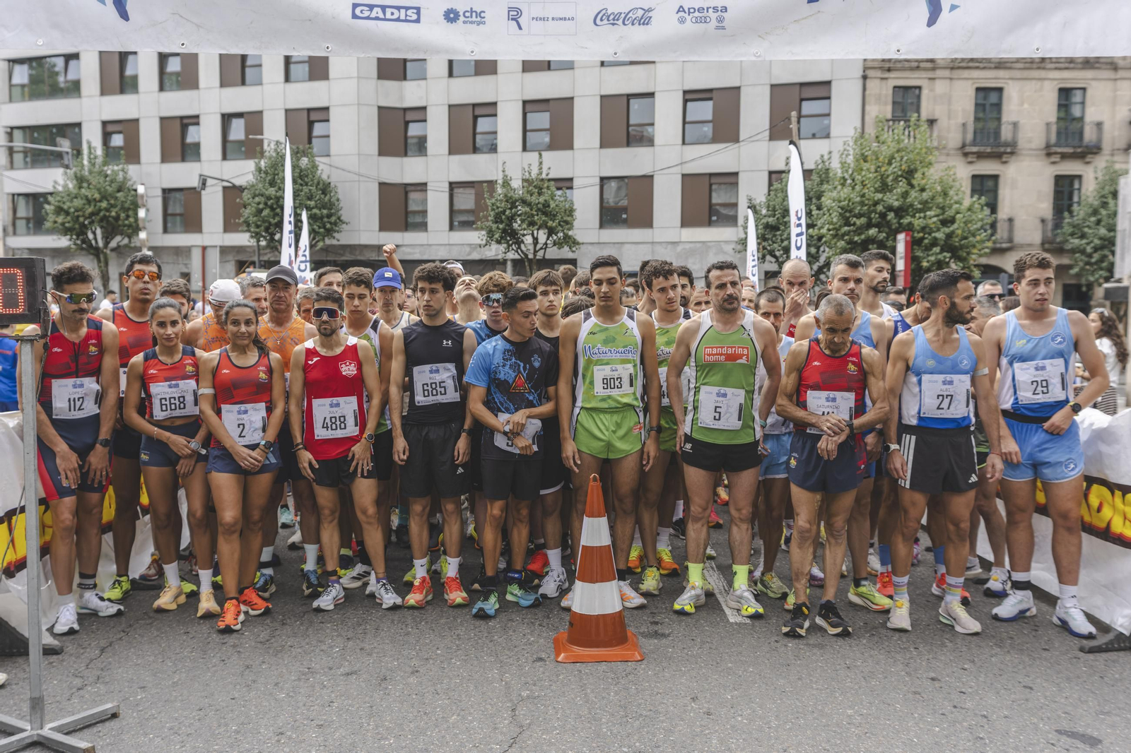 A Ponte disfrutó a máxima velocidad de Correndo por Ourense