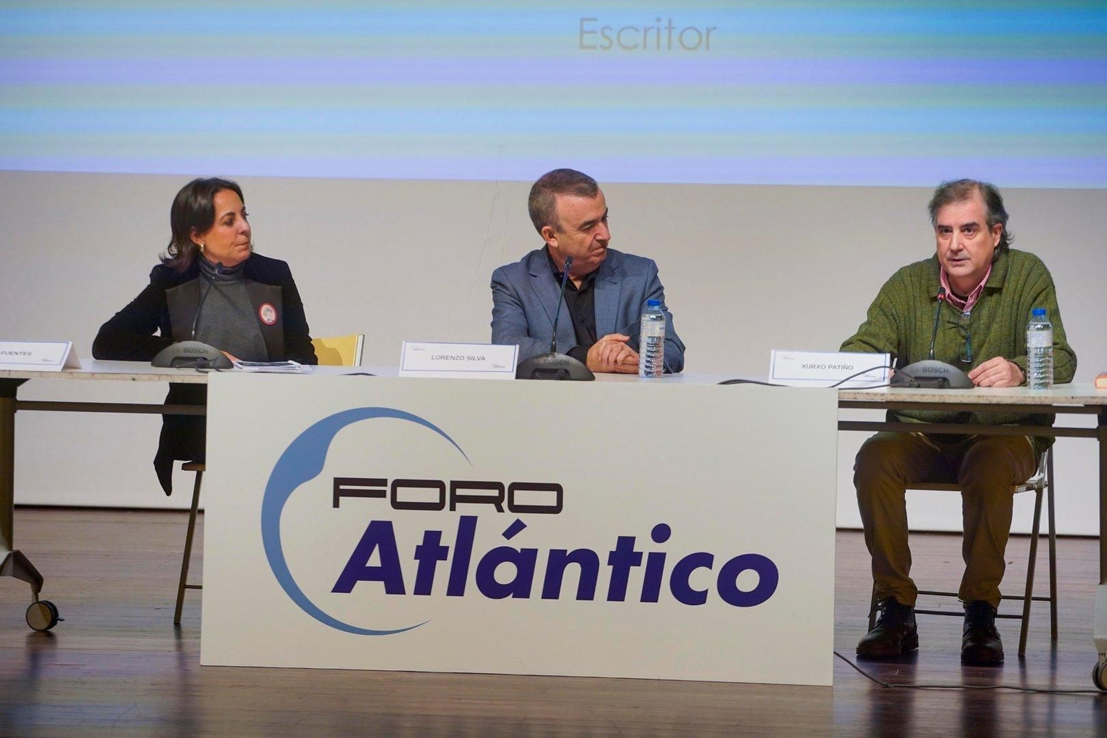 Lorenzo Silva en el Foro Atlántico.