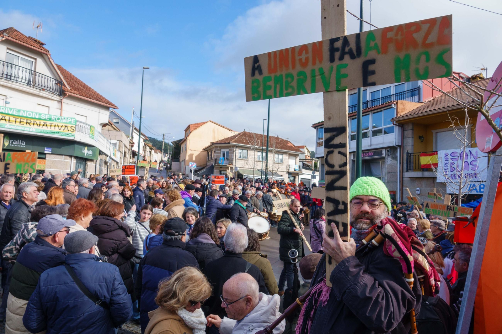 Galería | Bembrive celebra San Blas, la gran romería invernal de Vigo