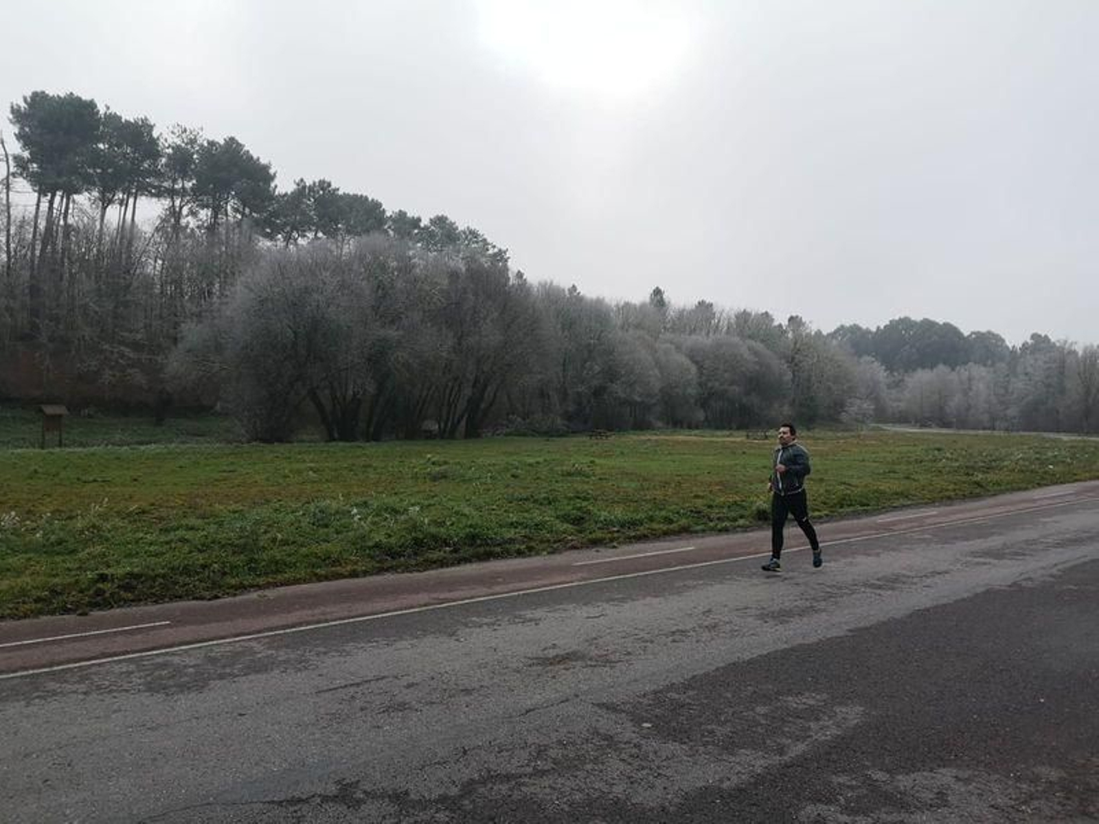 Jornada de frío en Carballiño // FOTO: MARTIÑO PINAL