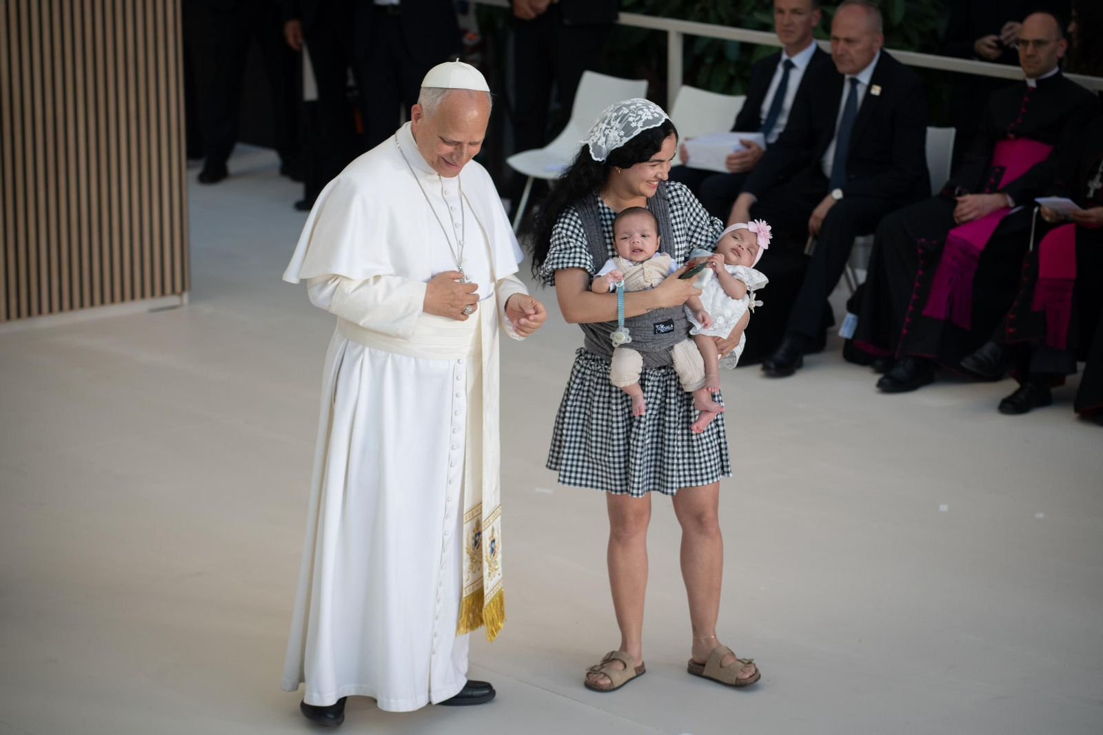 Galería | La primera jornada de la visita del papa León XIV a Madrid
