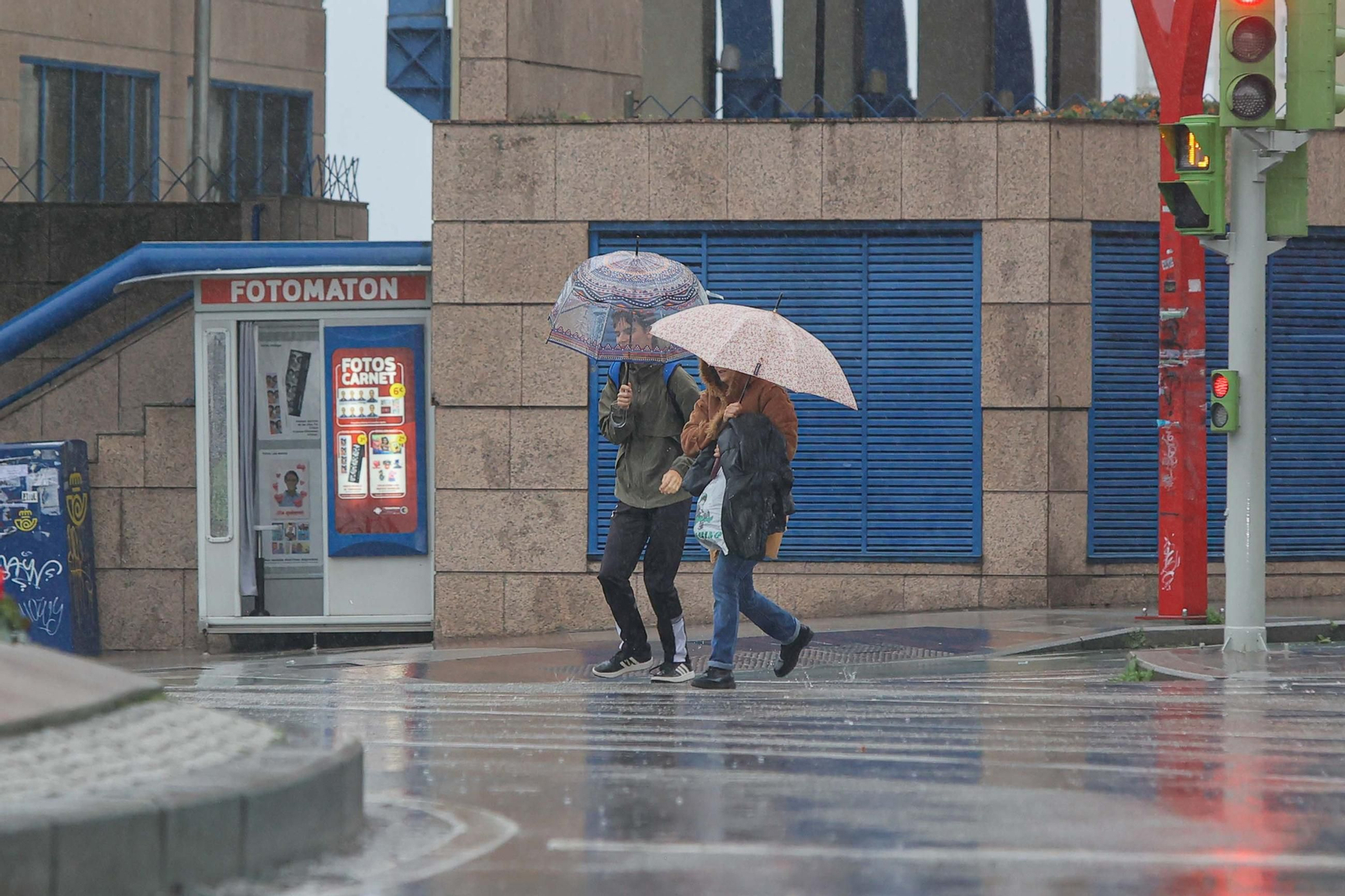 GALERÍA | Los estragos de la borrasca Herminia en Vigo