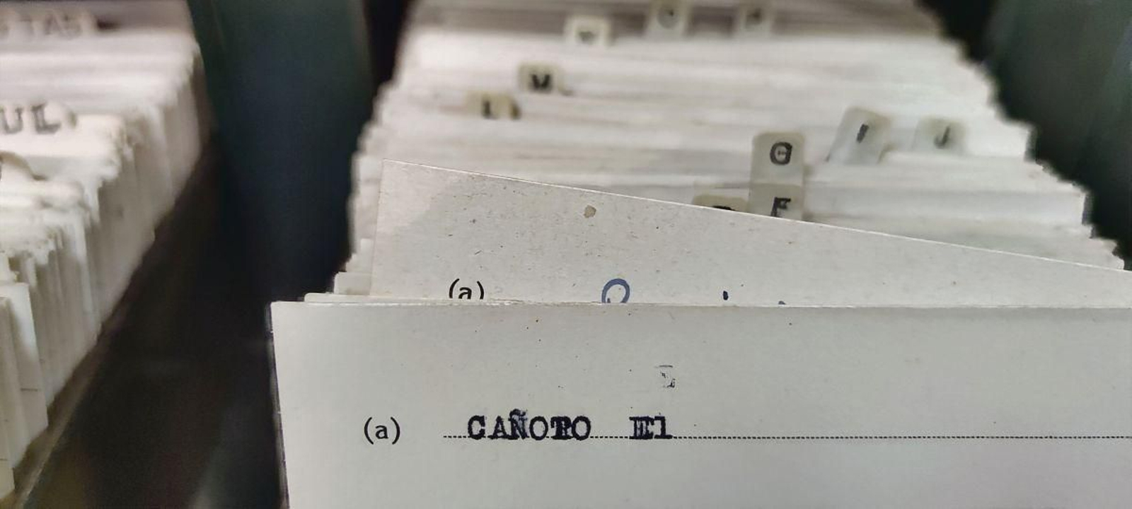 Fichero de delincuentes clasificados por sus motes.