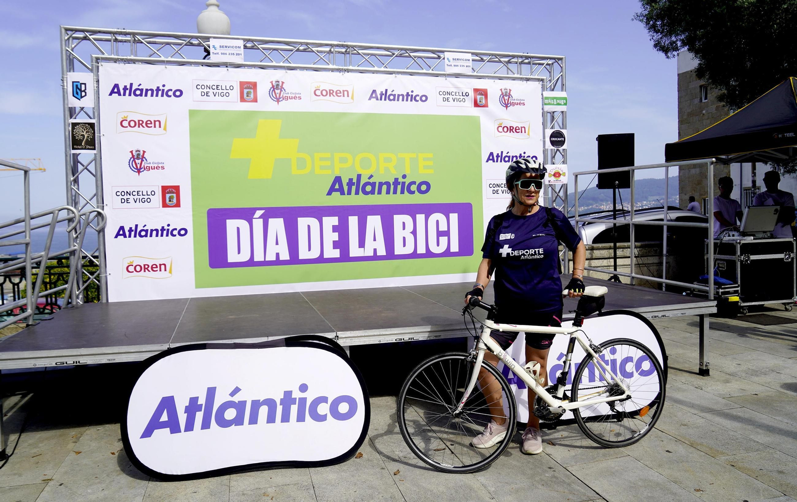 Galería | El ciclismo toma Vigo con la primera edición del Día de la Bici de Atlántico