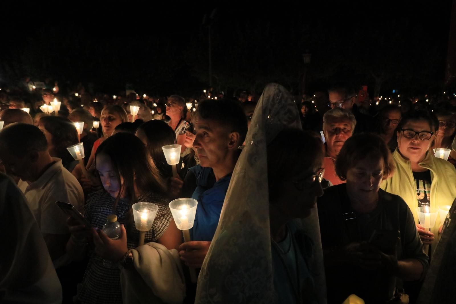Galería | Un mar de luces iluminó el Santuario de Nosa Señora dos Milagros