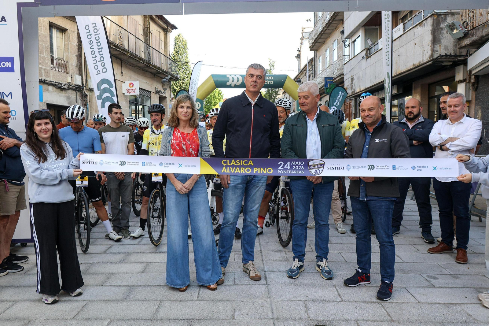 Galería | La marcha Álvaro Pino reunió a más de 500 ciclistas en Ponteareas