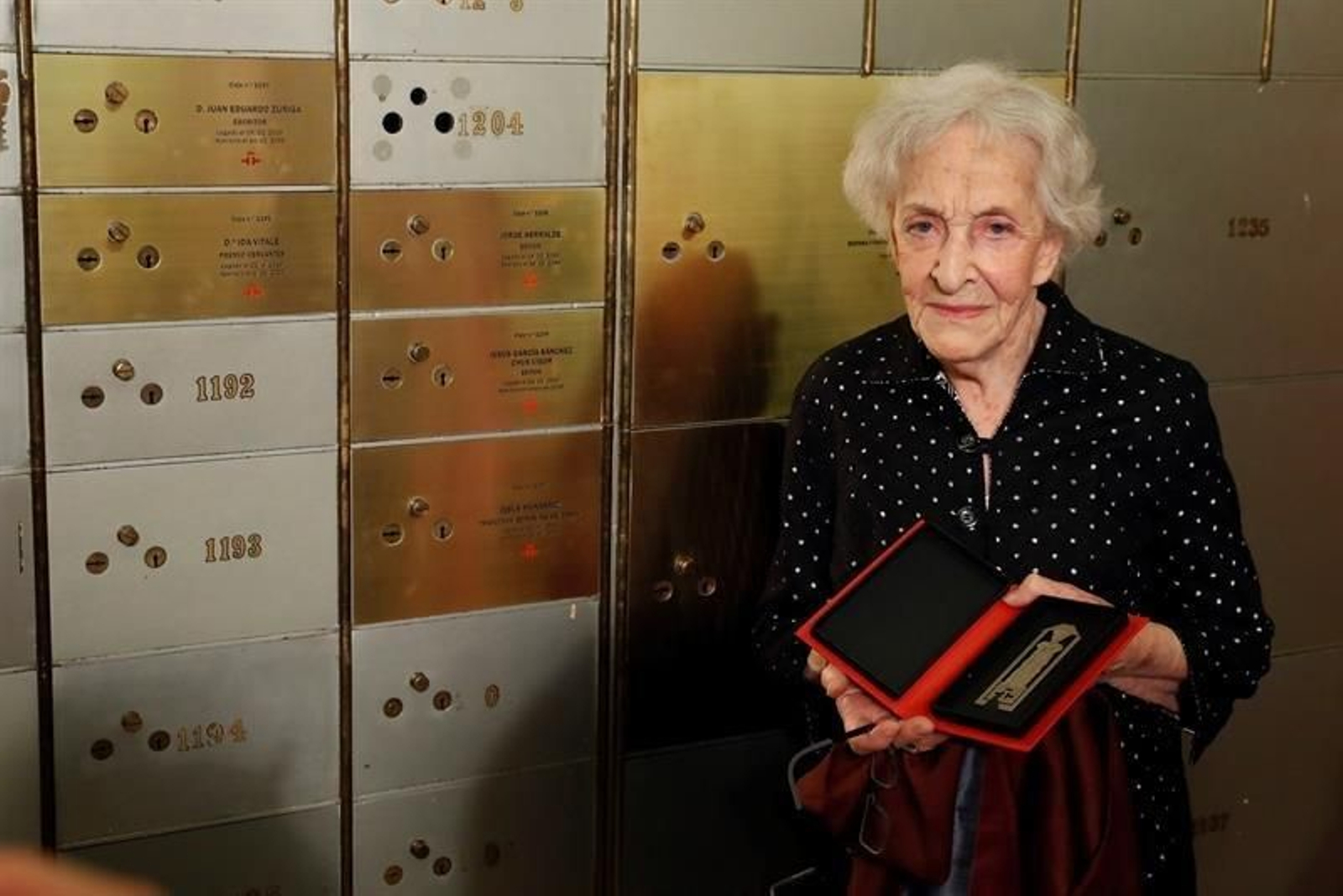 La poeta uruguaya Ida Vitale, que recibirá el Premio Cervantes, de 95 años.