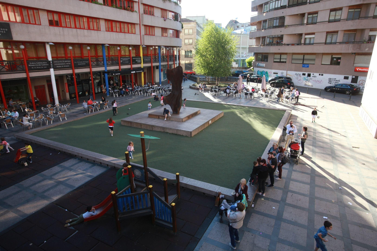 La praza de San Antonio (ARCHIVO)