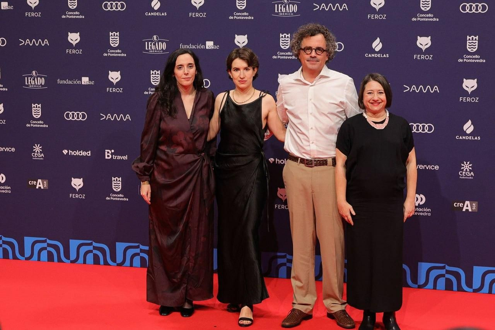 Galería | La alfombra roja de los Premios Feroz 2026 en Pontevedra