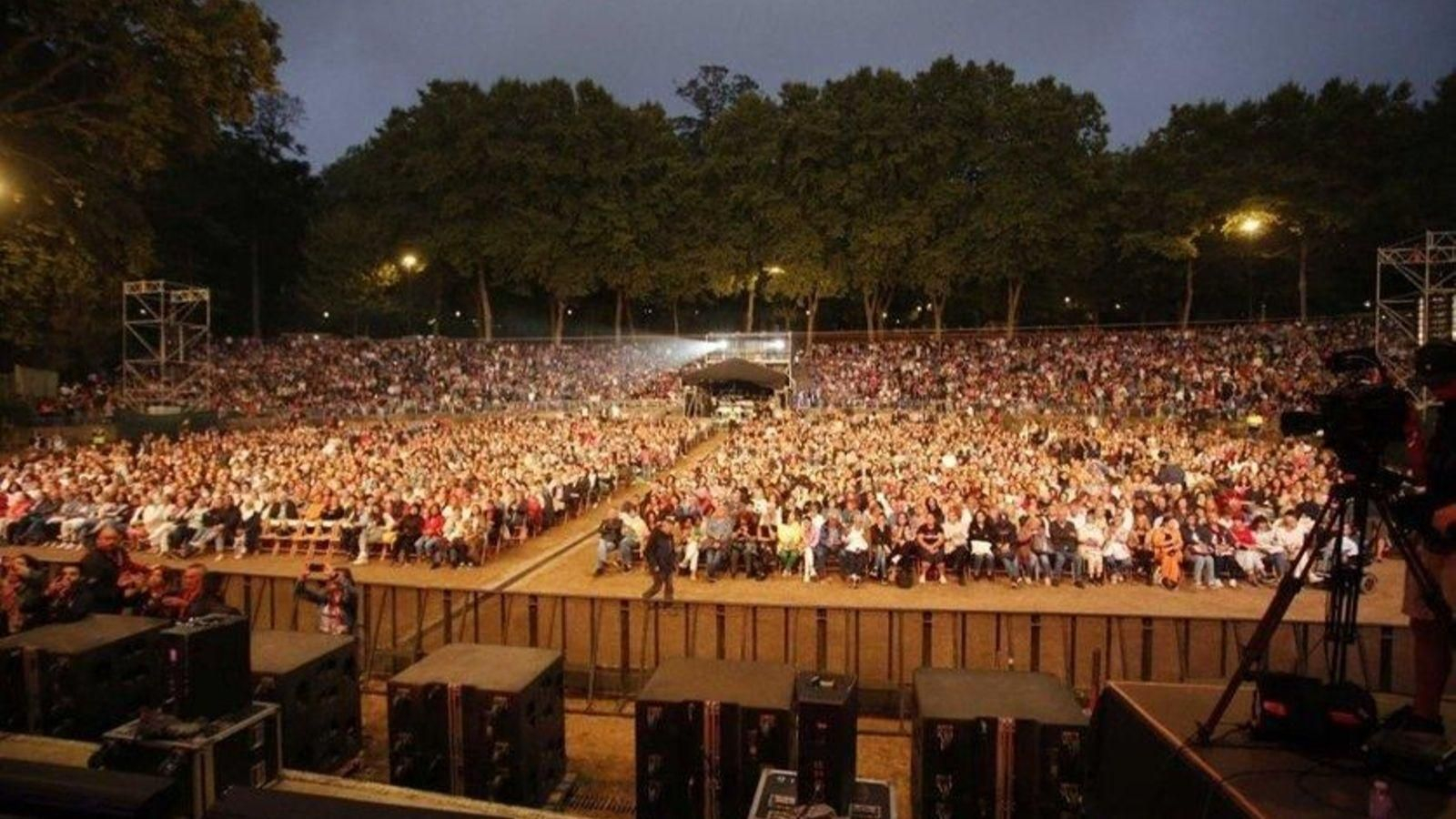 Imagen de Castrelos durante un concierto
