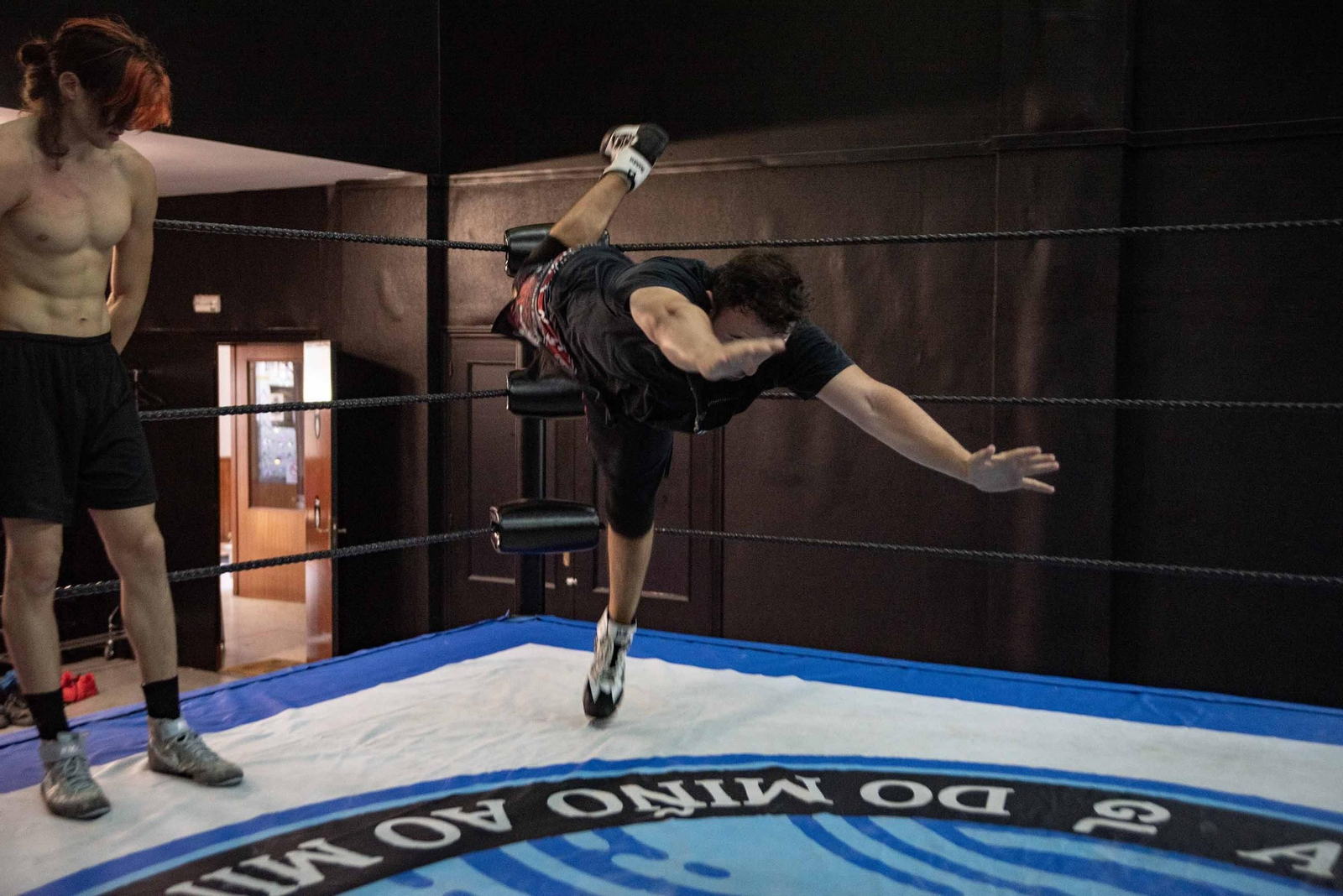 Galería | Así entrenan los luchadores de Atlántica Wrestling