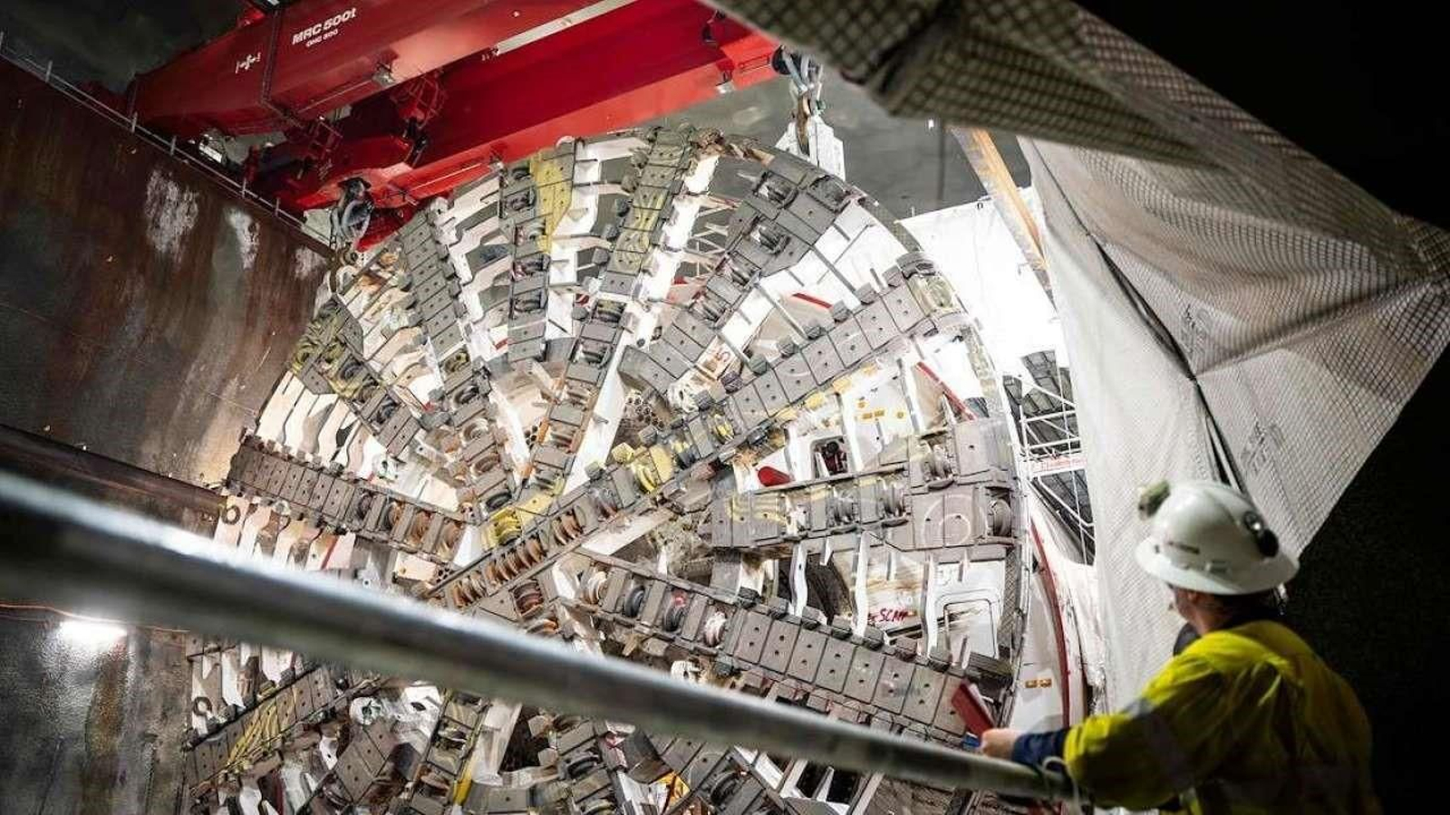 Tuneladora en Australia