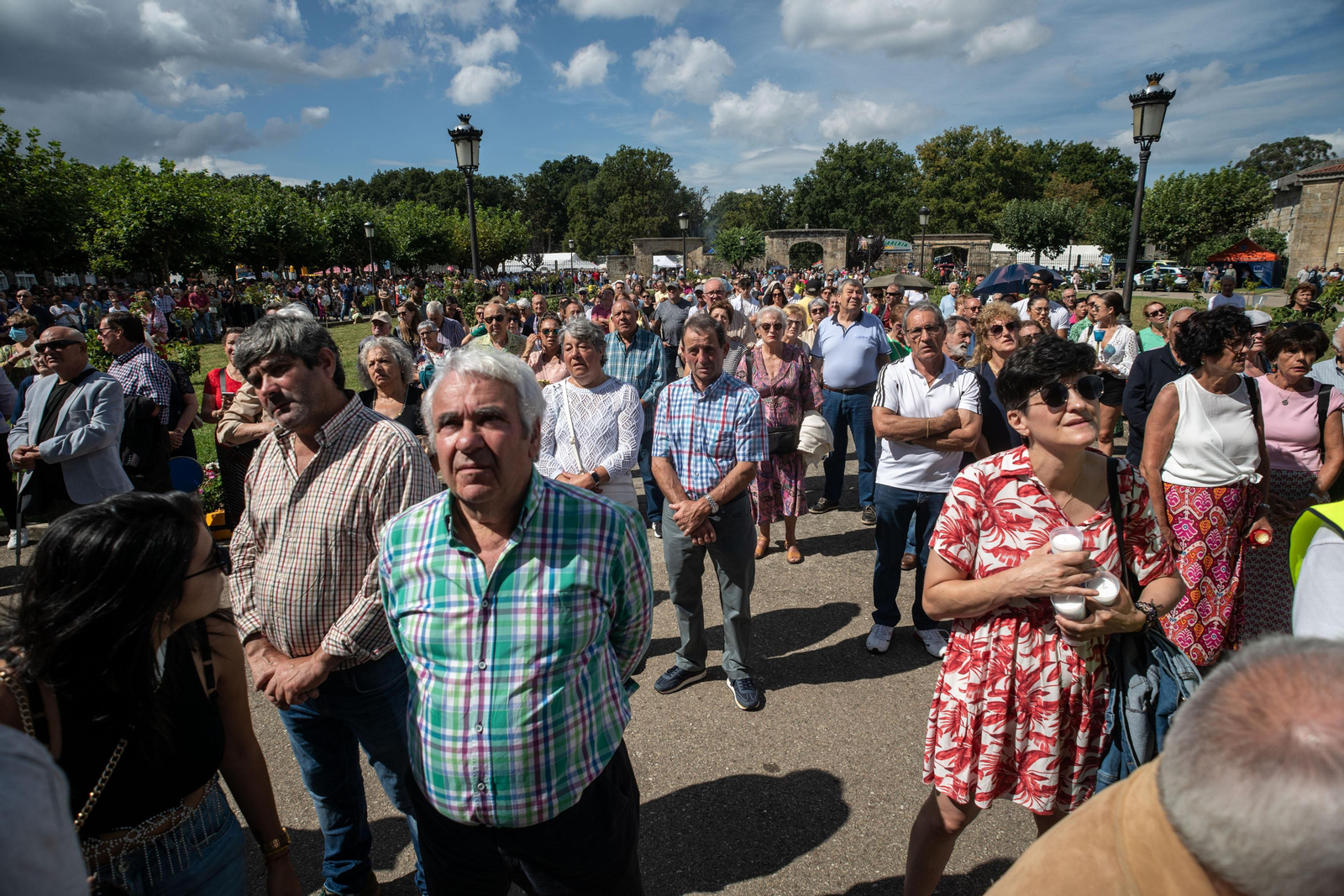 Misa grande dos Milagros con procesión da Virxe. FOTO: ÓSCAR PINAL