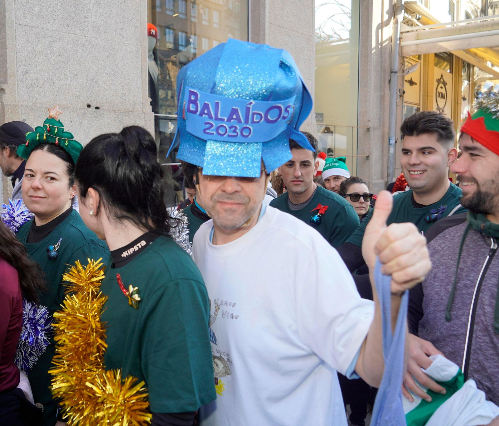 Galería | Disfraces y atletismo en la San Silvestre de Vigo 2025
