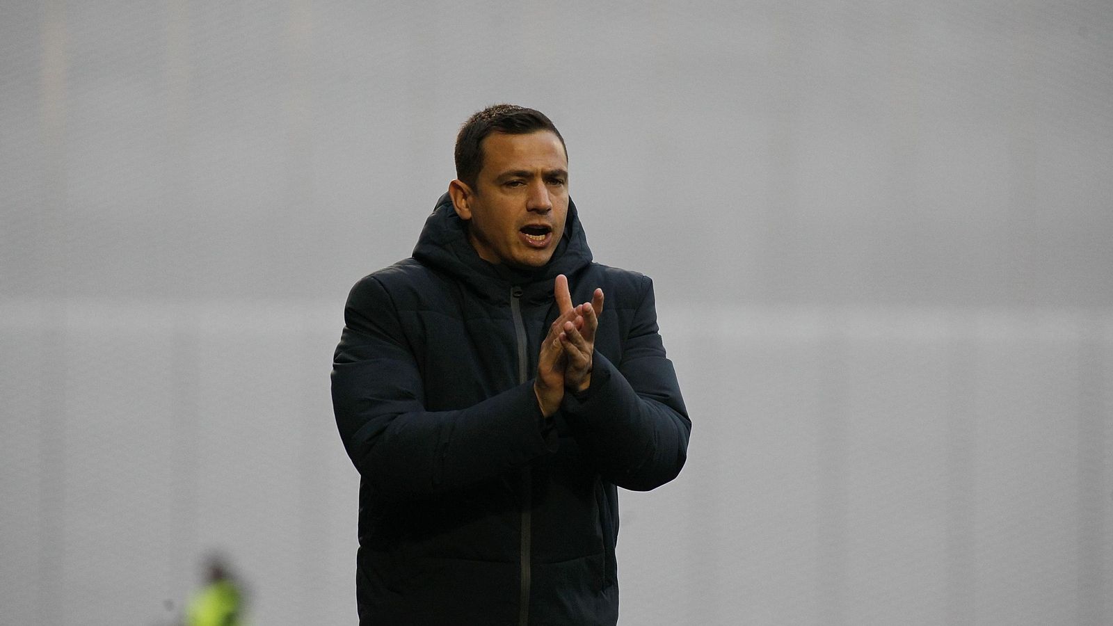 Galería | Tarde de lluvia y fútbol en O Couto para el Ourense CF y CD Guadalajara