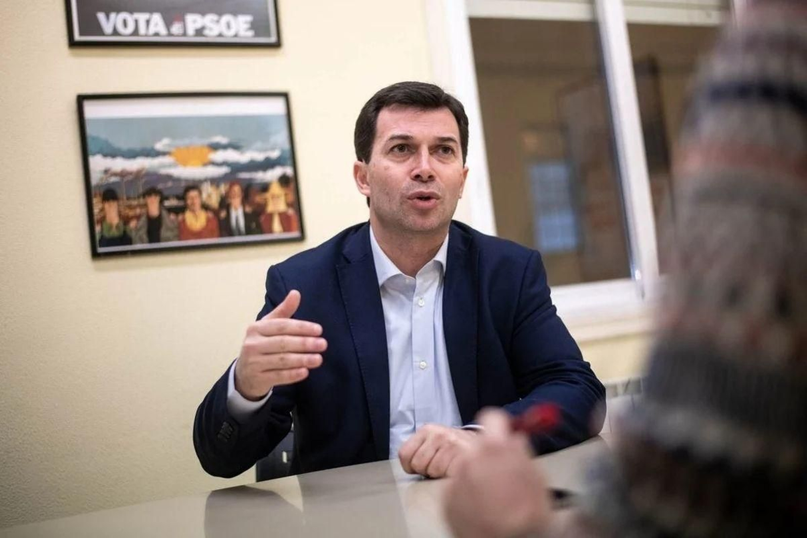 El exsecretario del PSdeG, el vigués Gonzalo Caballero.