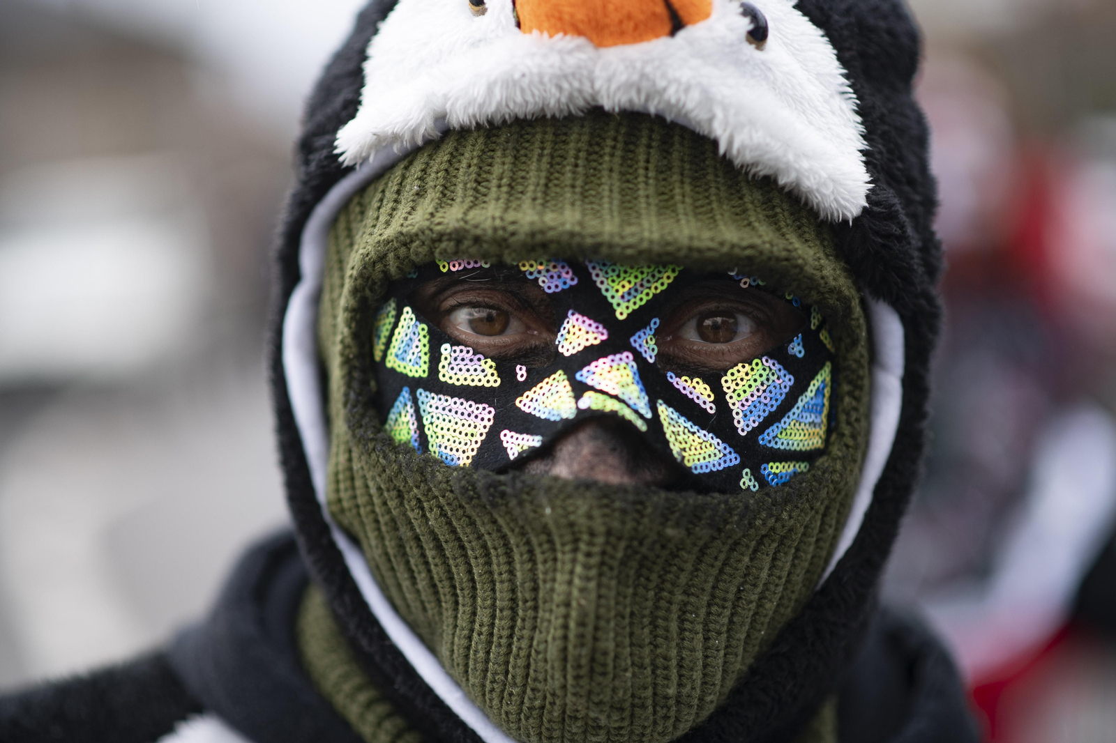 Desfile de Entroido en Lobios.
Foto: Xesús Fariñas