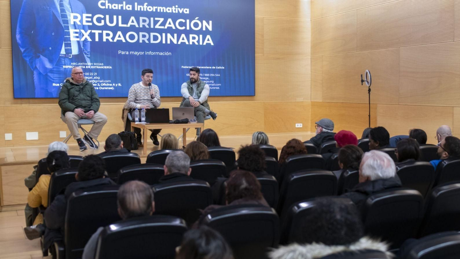 Charla informativa sobre la regulación celebrada en marzo.