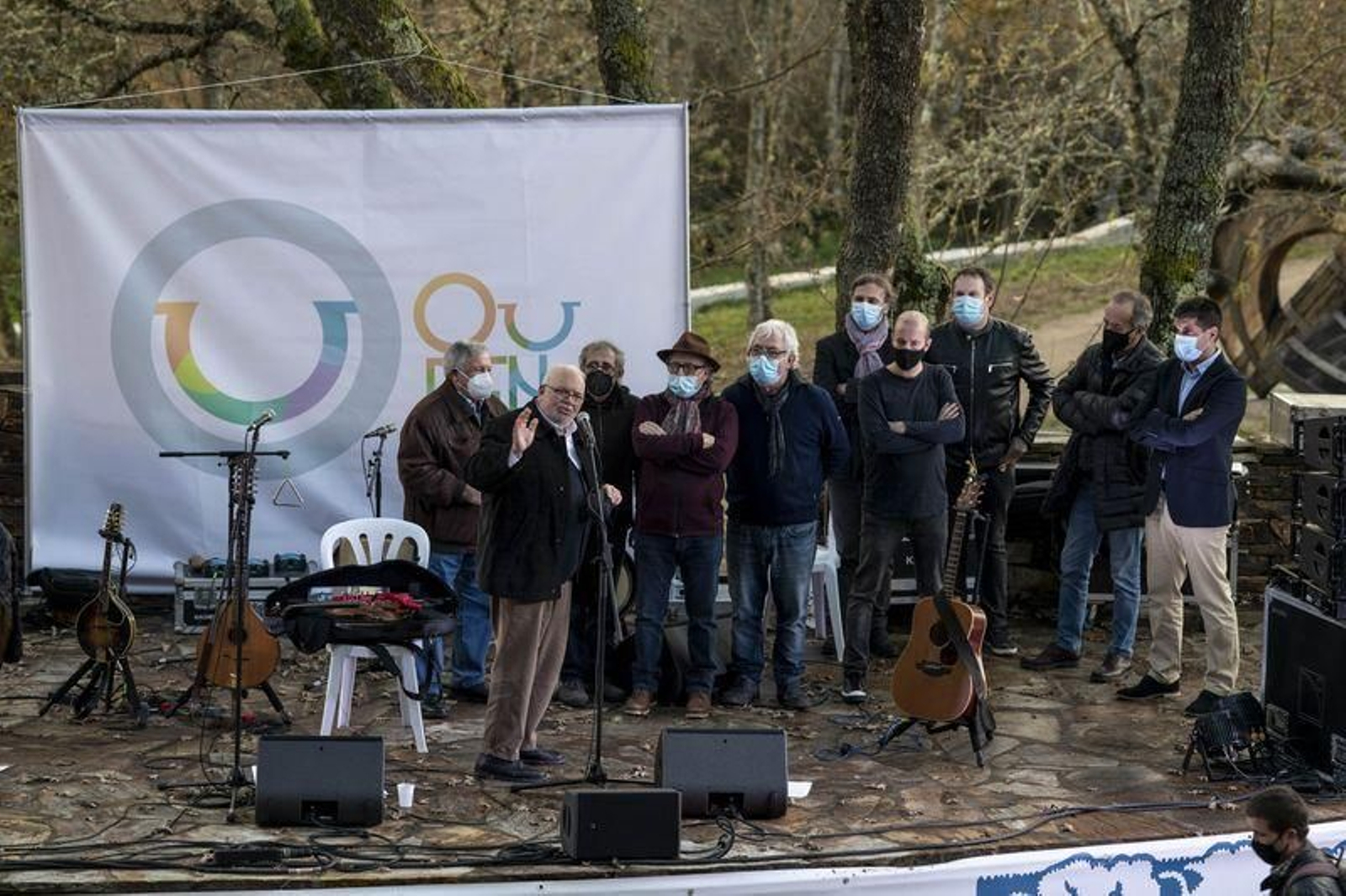 La Ínsua dos Poetas acogió este sábado el concierto del grupo de folk Milladoiro // FOTOS: ÓSCAR PINAL