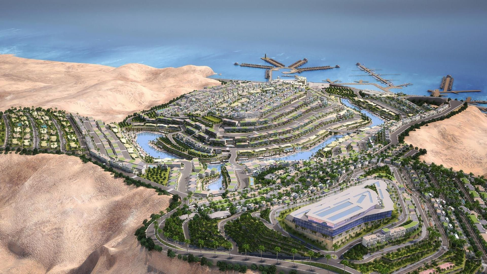 Mount Galala Towers and Marina, nuevo desarrollo urbanístico en Egipto