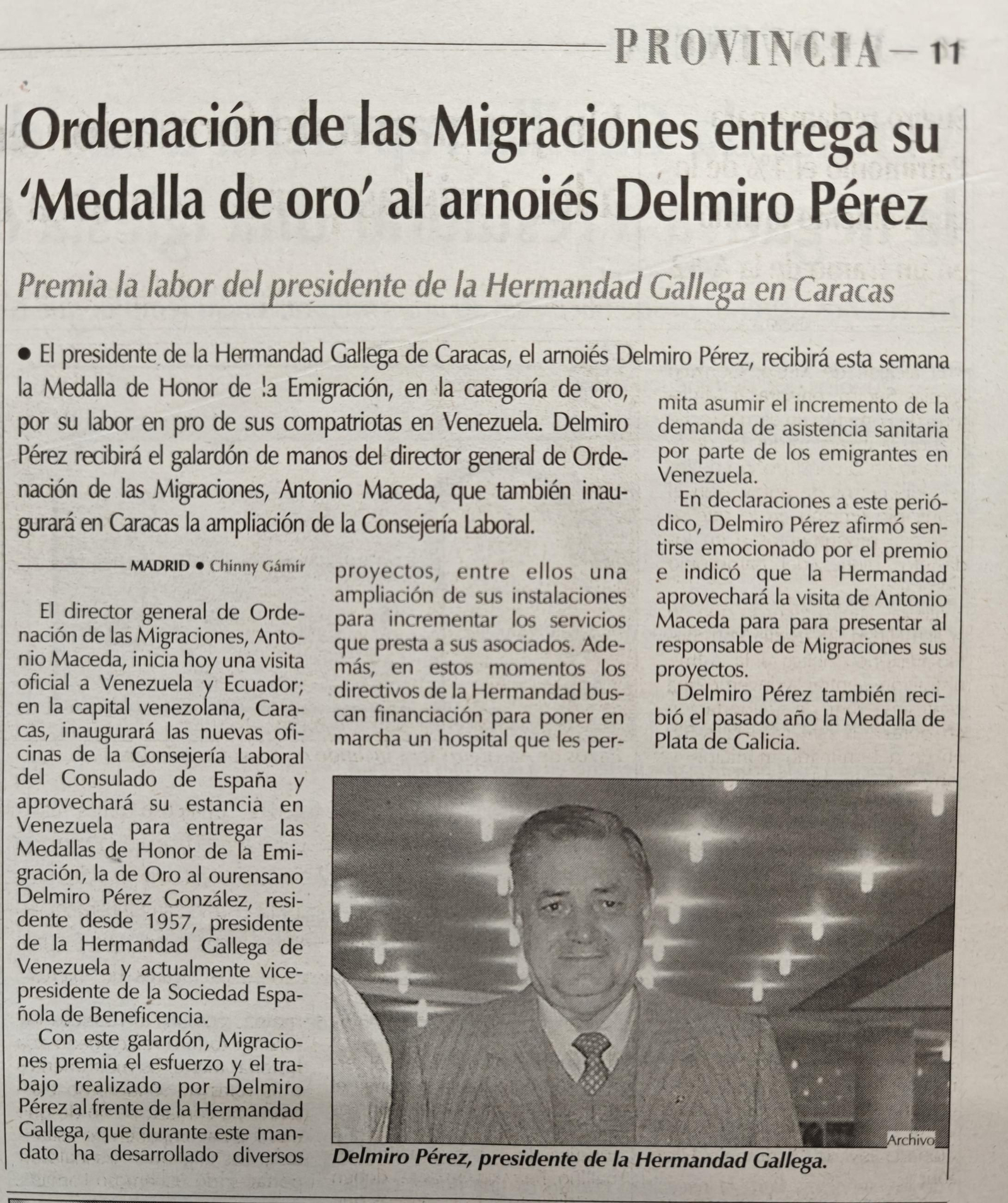 Noticia 2001