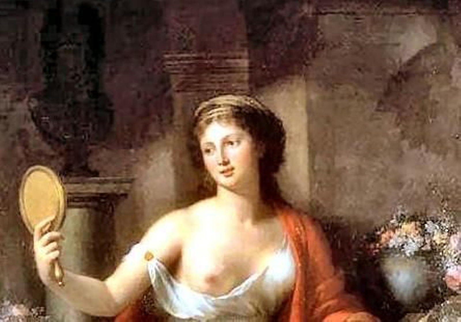 Imagen: Aspasia, 1799. 
Autora: Marie Bouliard.