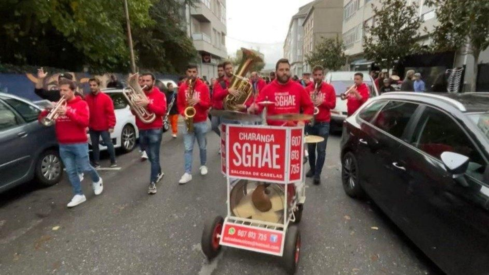 Una de las charangas participantes en la pasada edición.