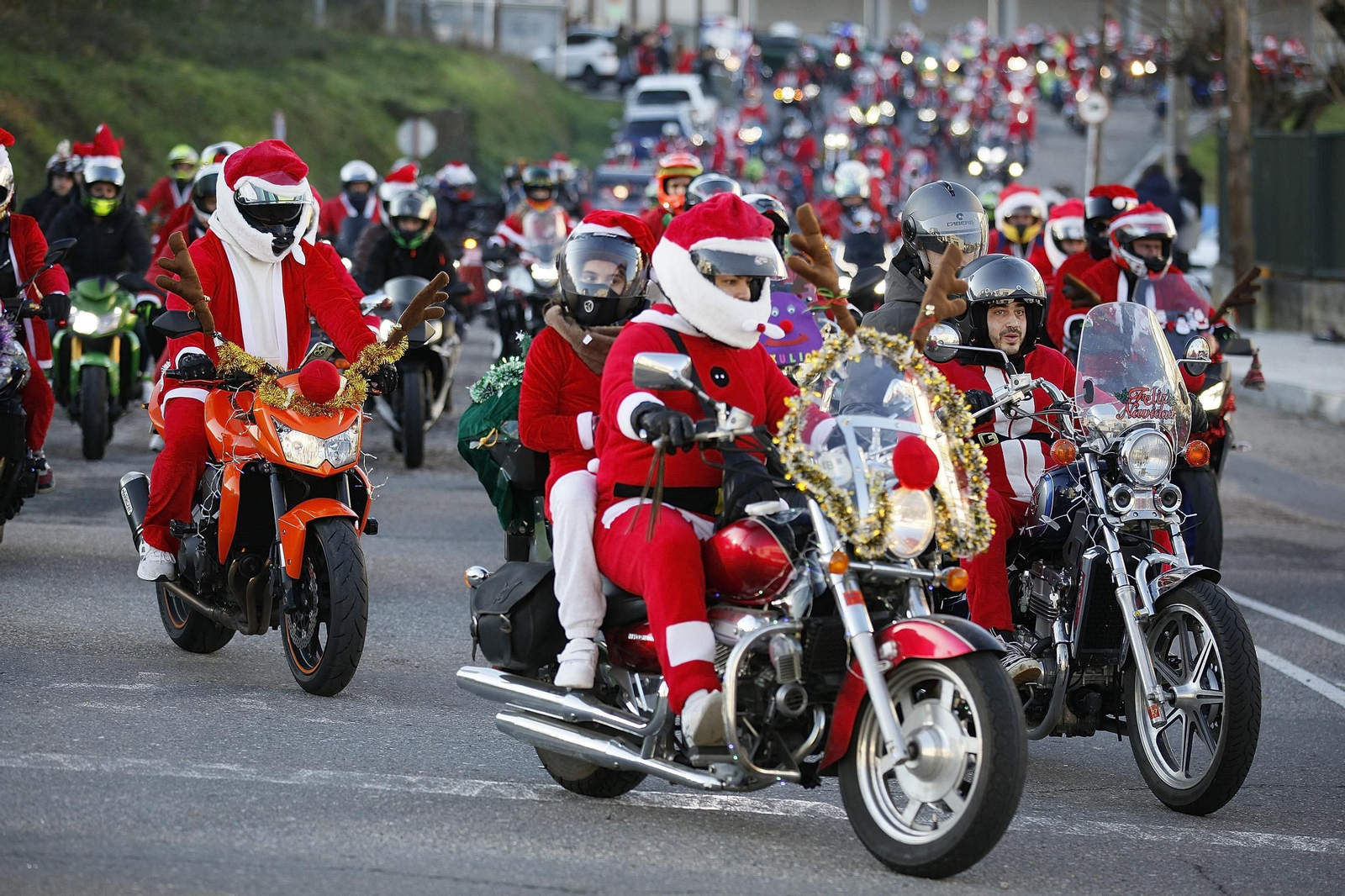 Asistentes a la Papanoelada.