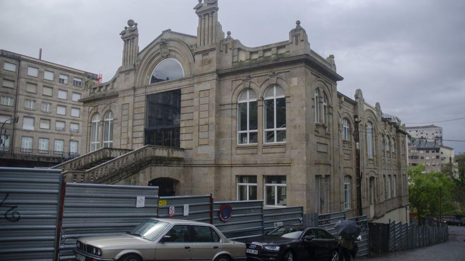 La inacabada Plaza de Abastos.