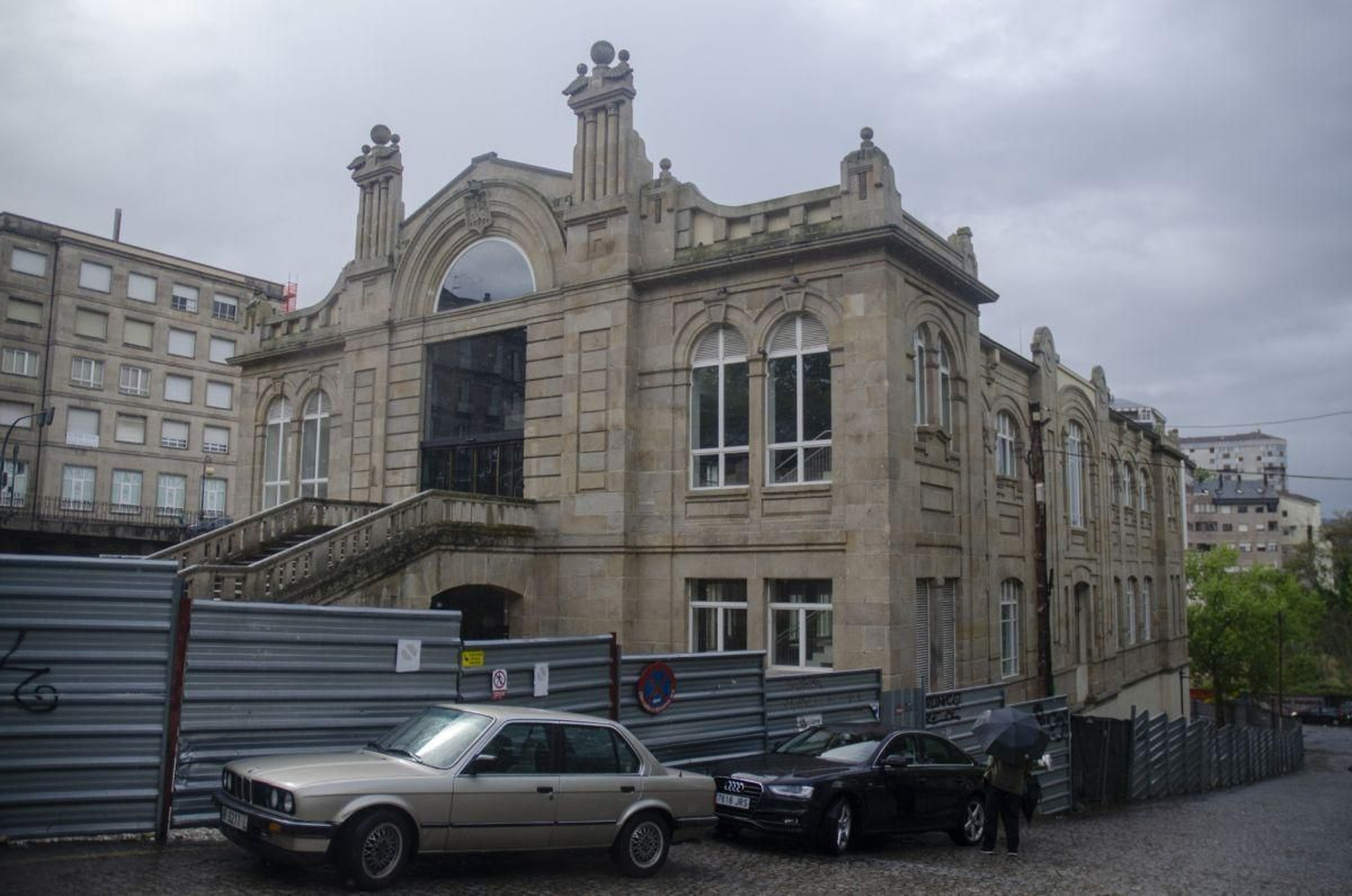 La inacabada Plaza de Abastos.