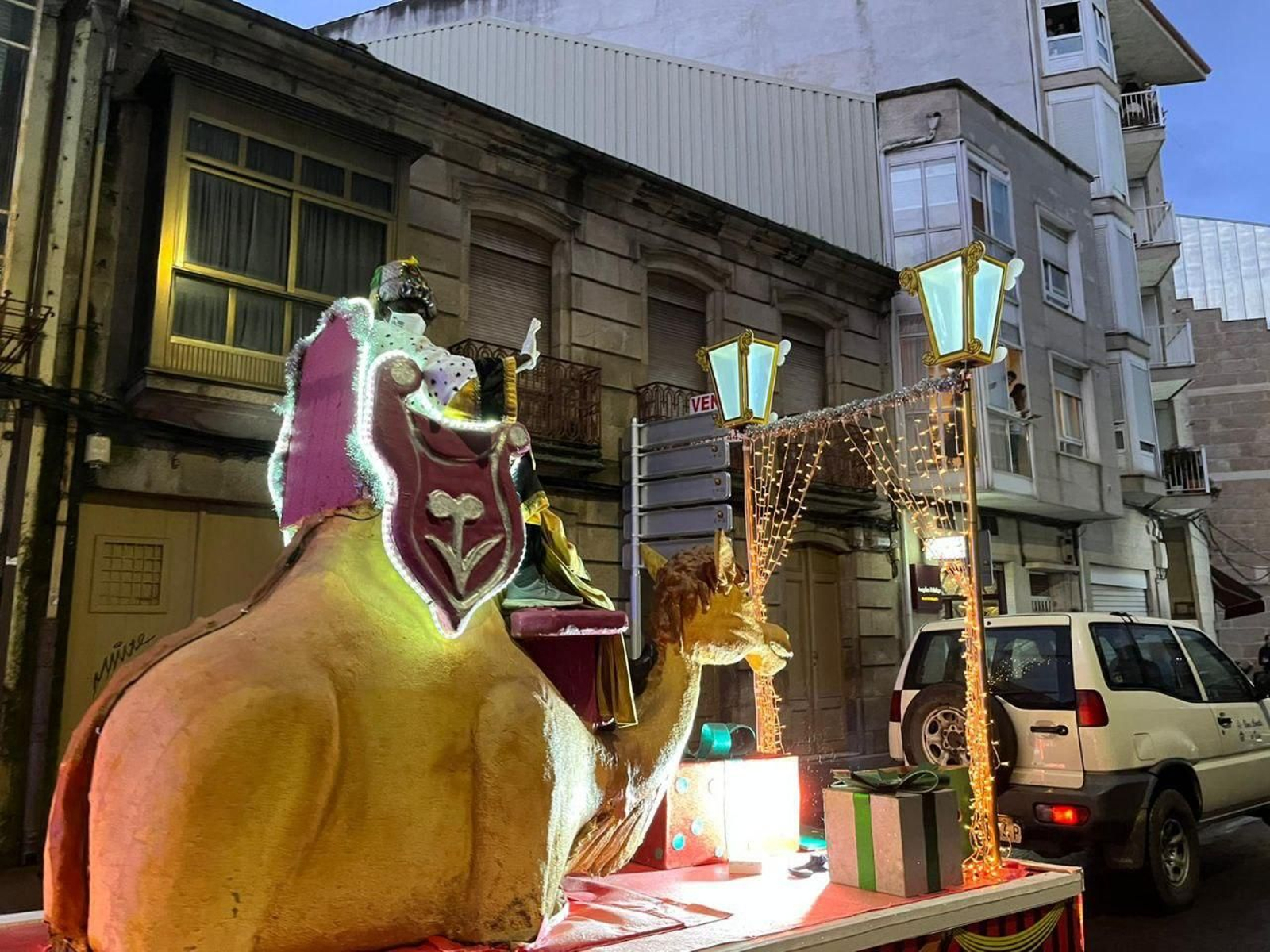 Los Reyes Magos en Verín.