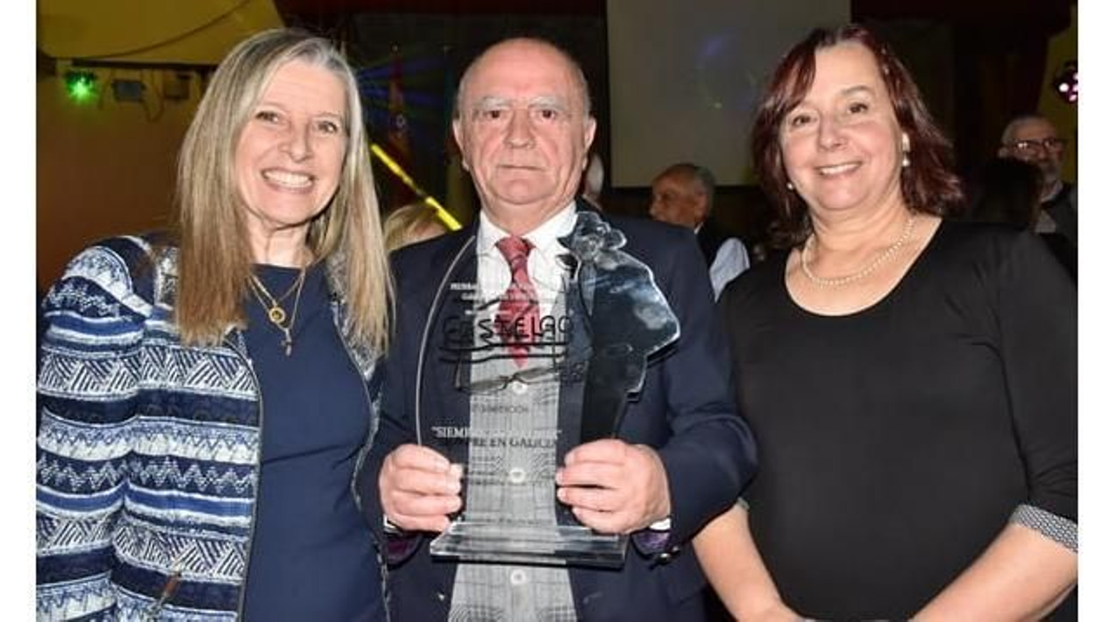 Imagen del acto de entrega del galardón Castelao 2023