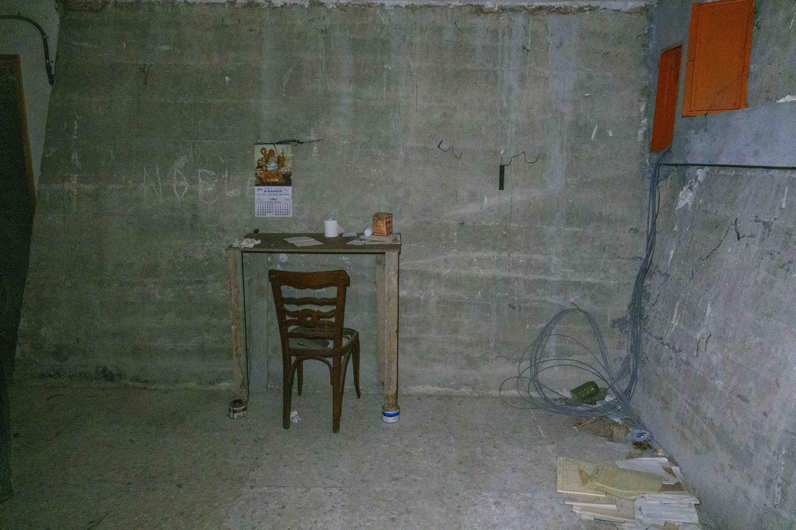 Galería | El interior del búnker nuclear que se esconde en O Castro