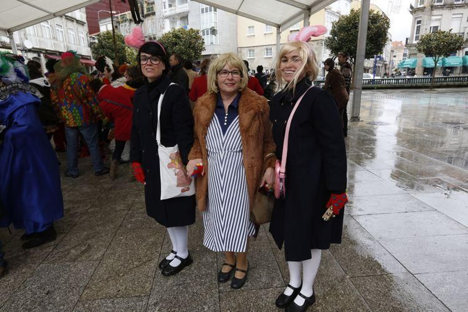 Xinzo disfrutó de su lunes de Entroido