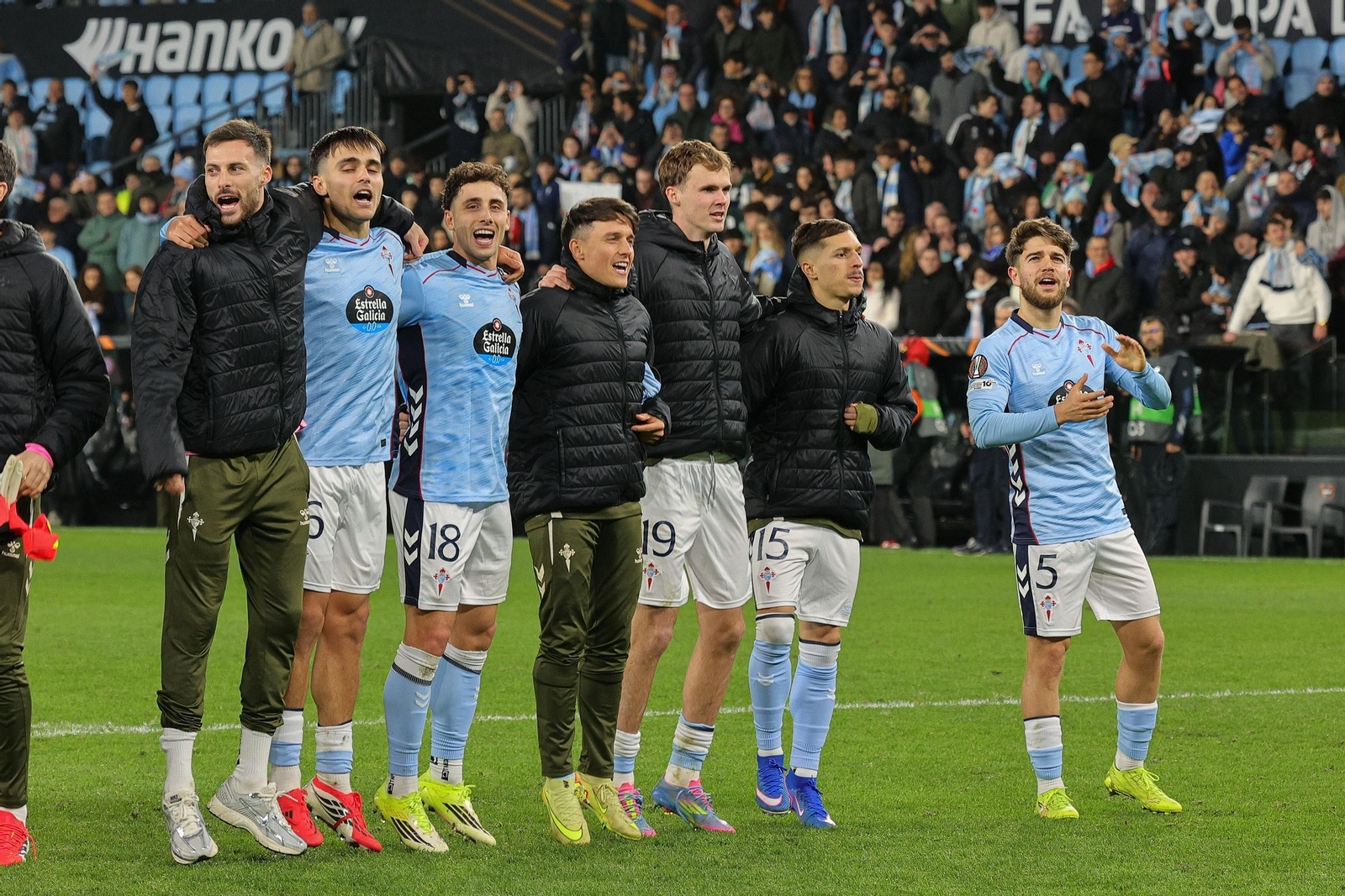 Galería | El Celta recibe al Lille en Balaídos