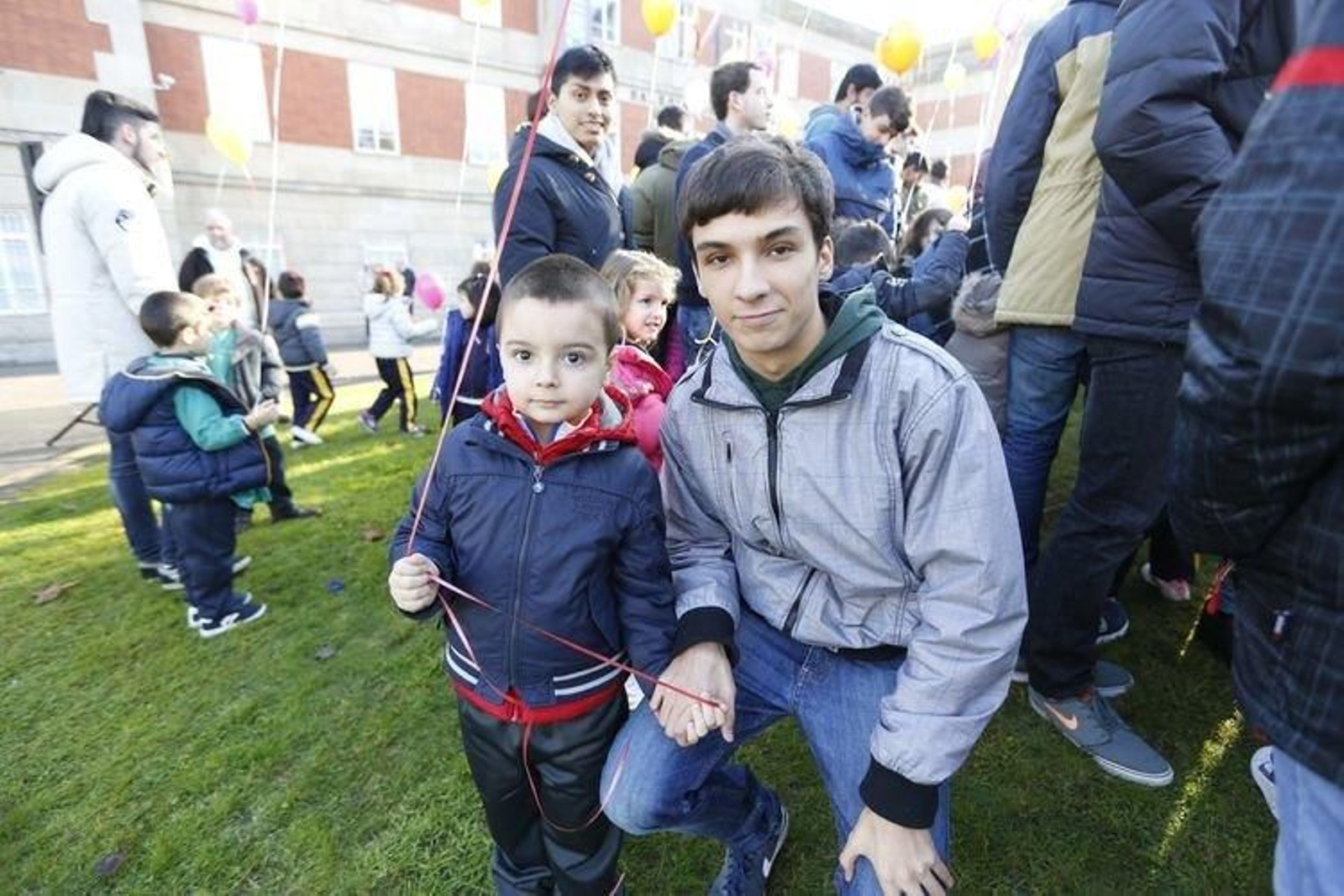 Ourense. 14-01-15. Local. Celebración do 200 aniversario de Don Bosco en Salesianos.
Javier, Pablo
Foto: Xesús Fariñas