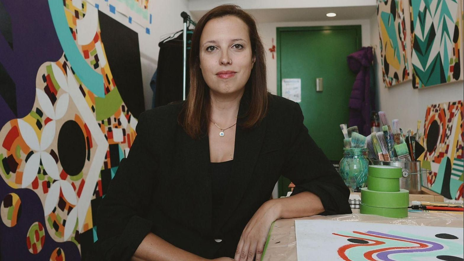 La artista viguesa Vanesa Álvarez