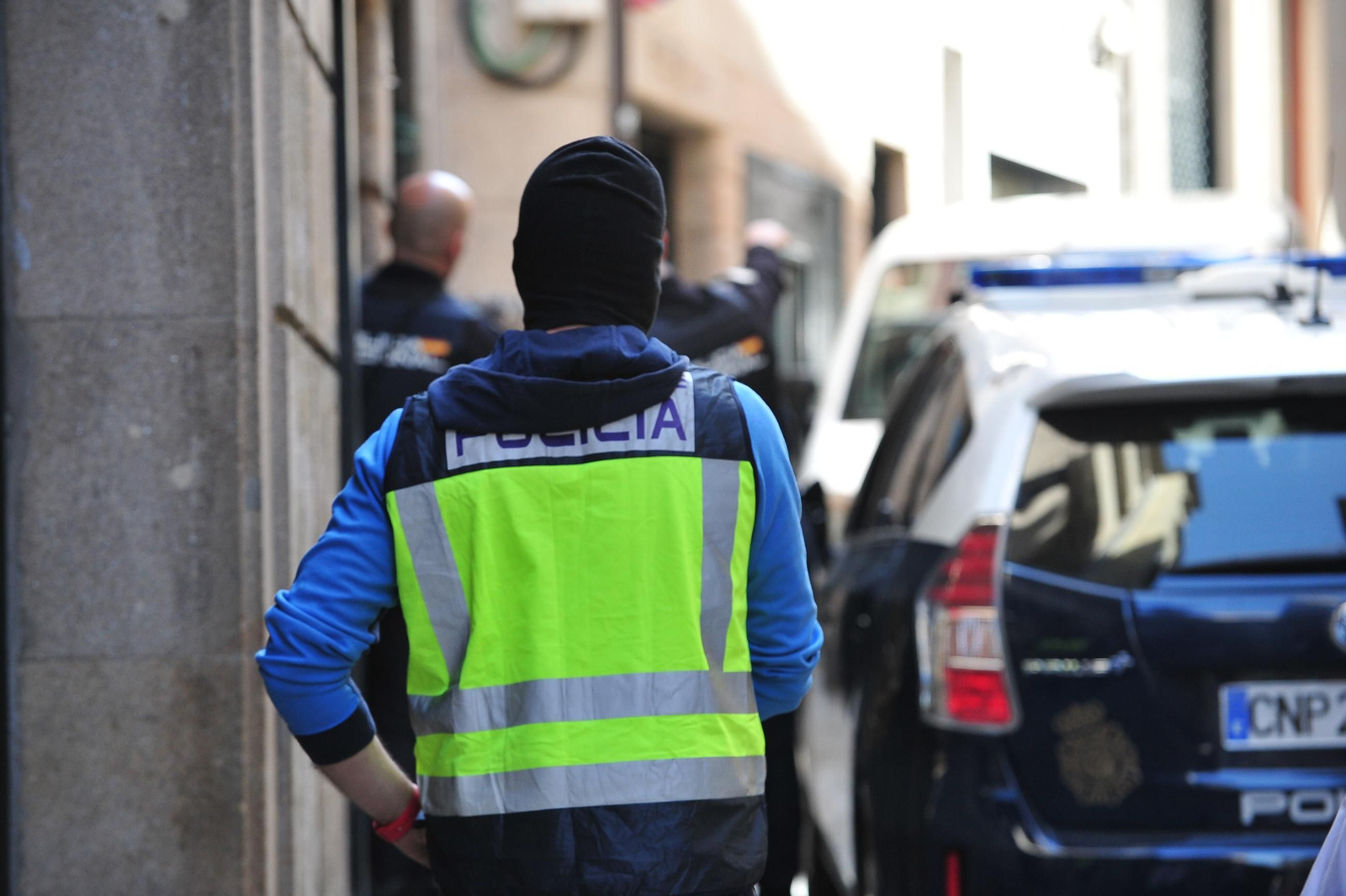 Galería | Golpe policial a la venta de drogas en Ourense