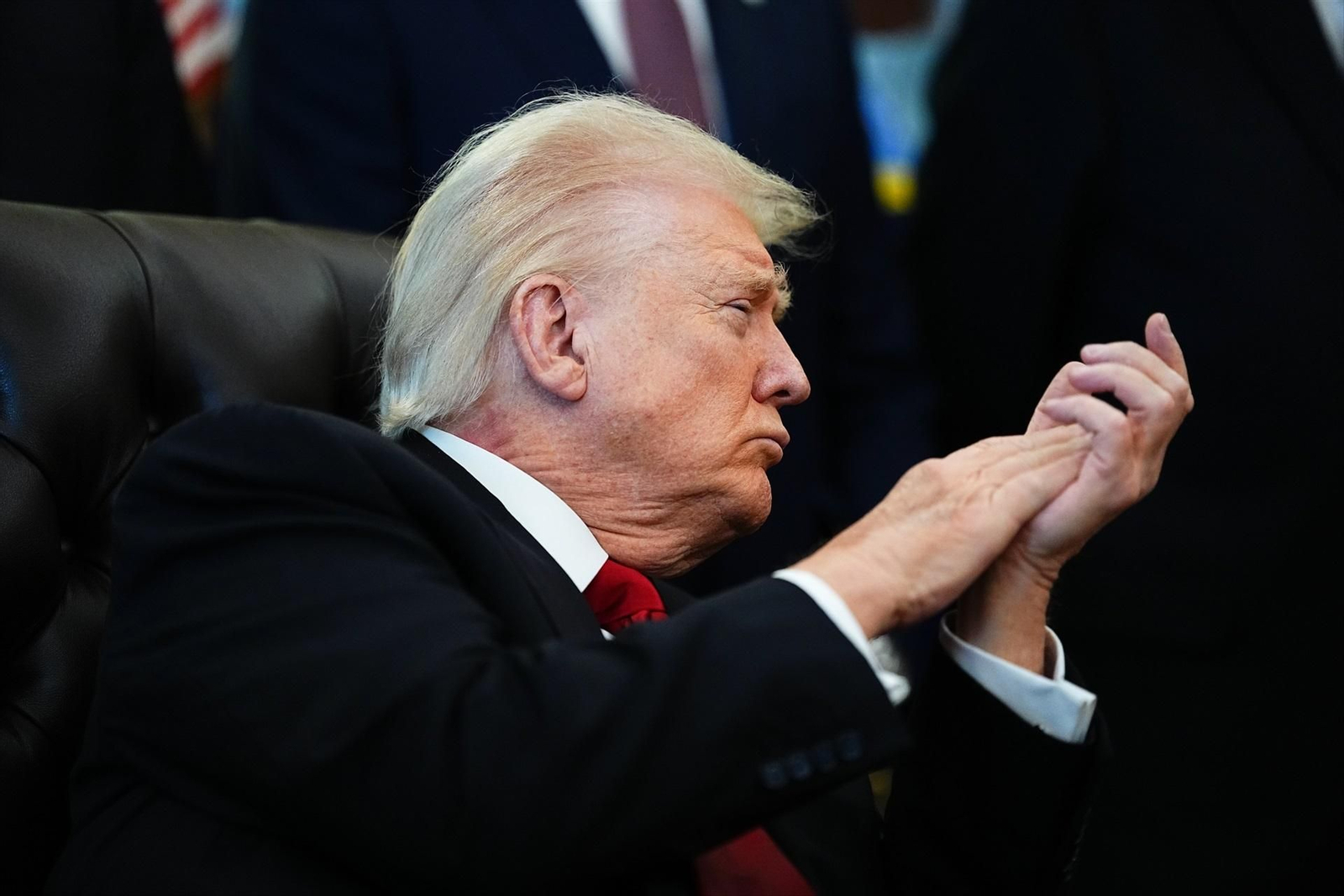 El presidente de Estados Unidos, Donald Trump