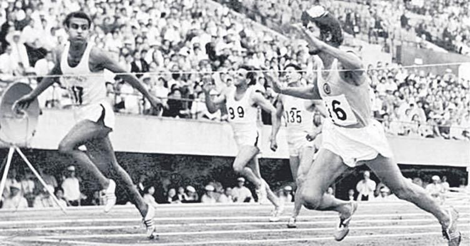 Los duelos entre Abdul Khaliq (izquierda) y Milkha causaron pasión en los Juegos Asiáticos.