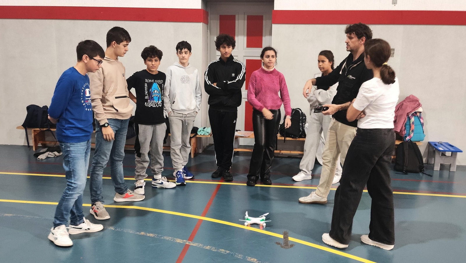 Salesianos se prepara para la liga de drones