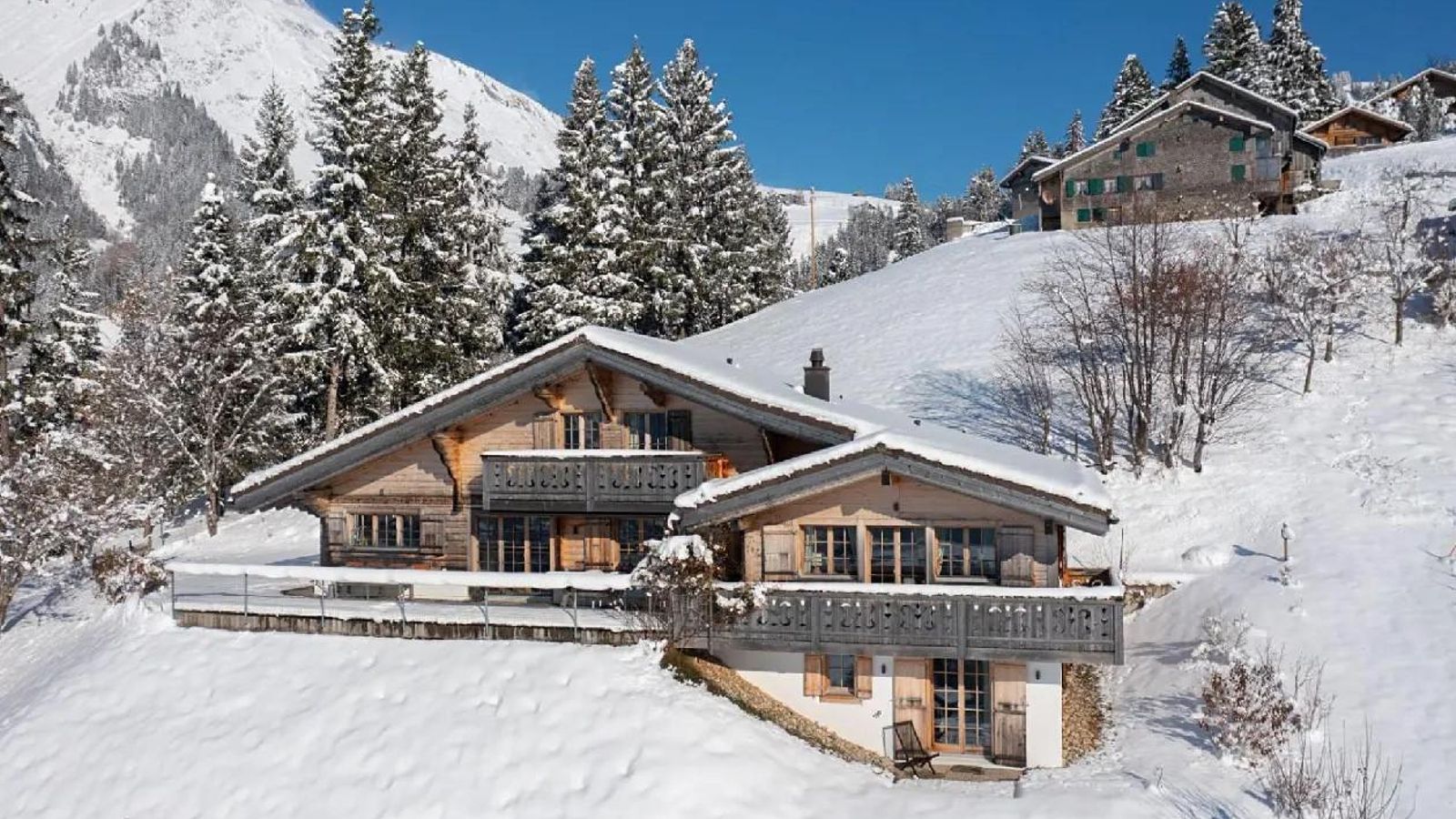 Château D'oex, en los Alpes