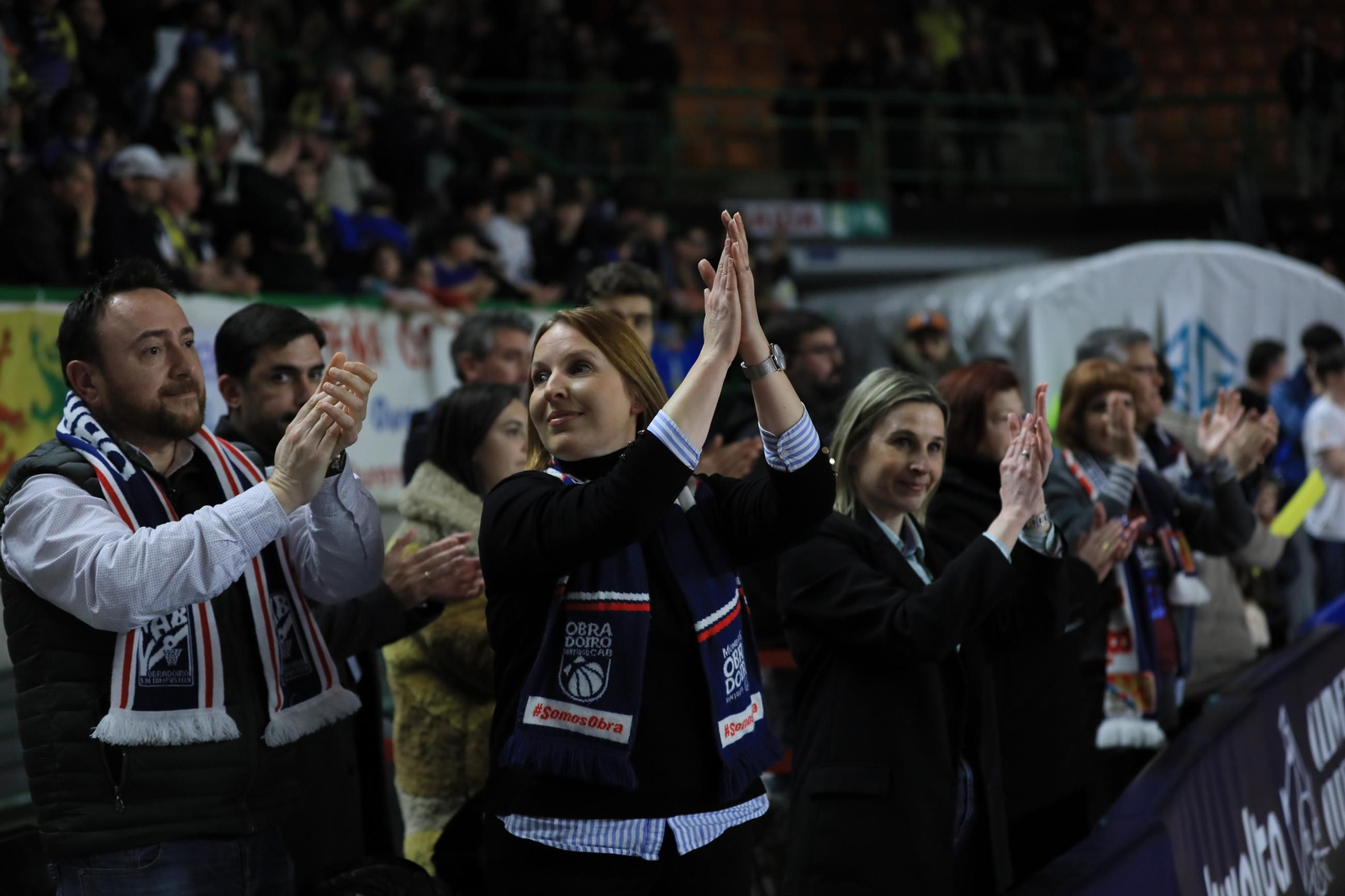 Galería | El Pazo, a reventar para el derbi COB-Obradoiro