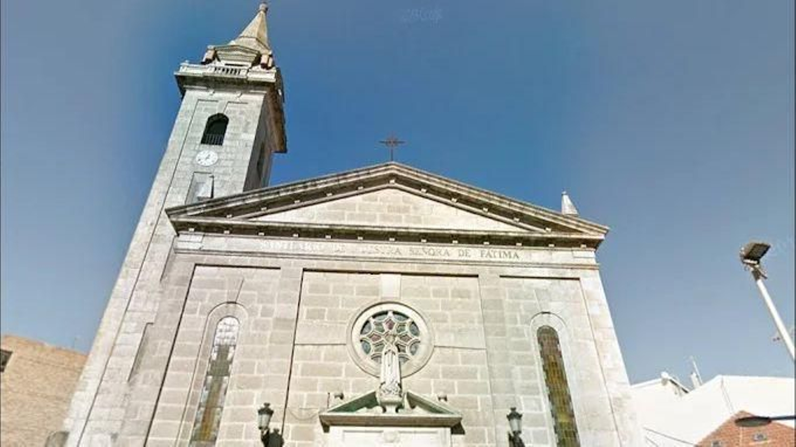 La iglesia de Nuestra Señora de Fátima.