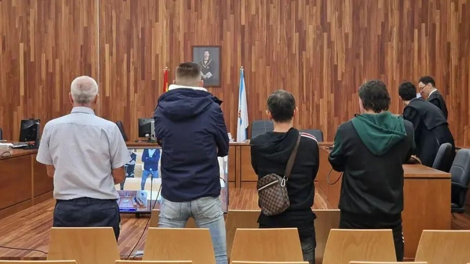Los acusados fueron juzgados en la sección Penal de Vigo.