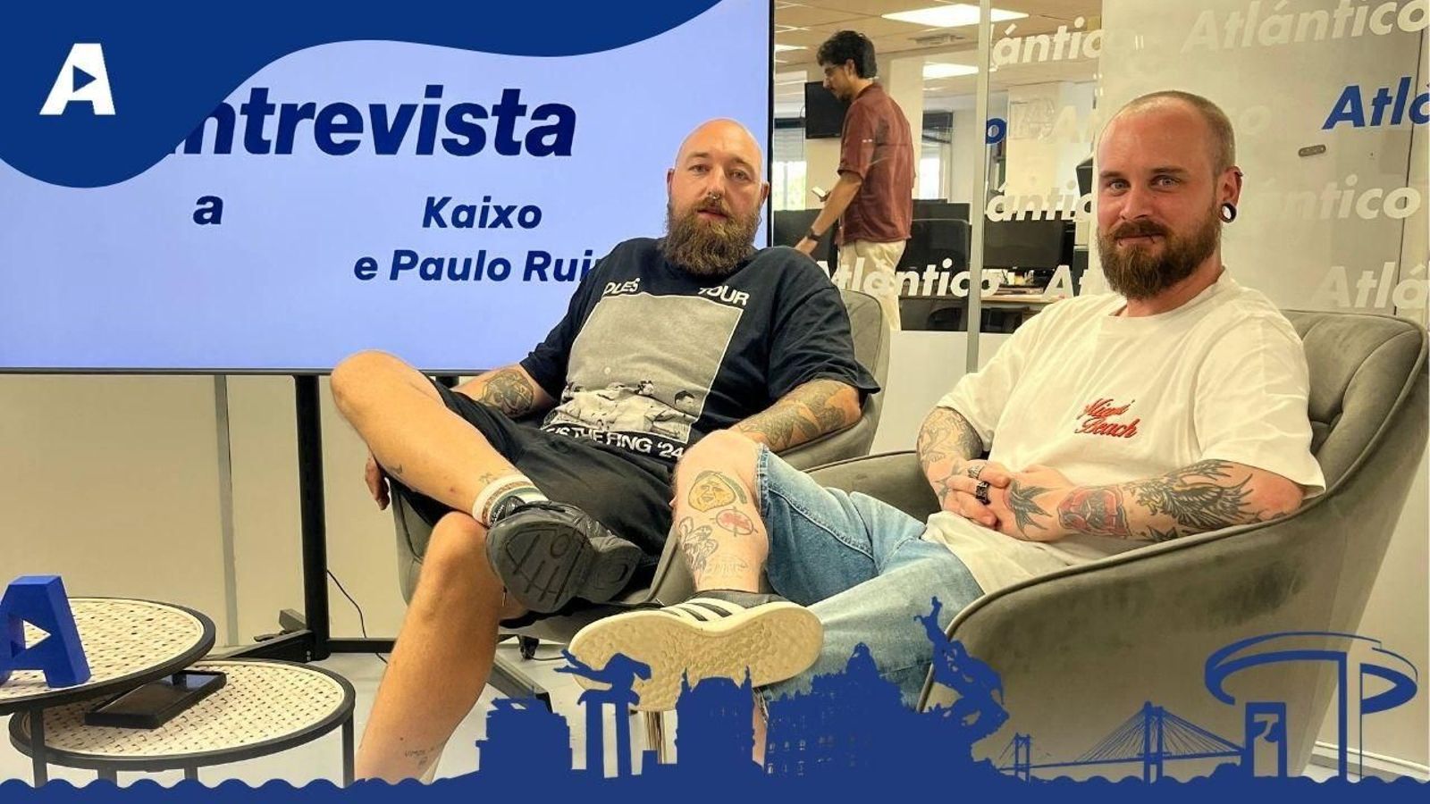 Kaixo e Paulo Ruiz: “A nosa proposta vai da cultura ao redor do mar e da recuperación de espazos públicos”