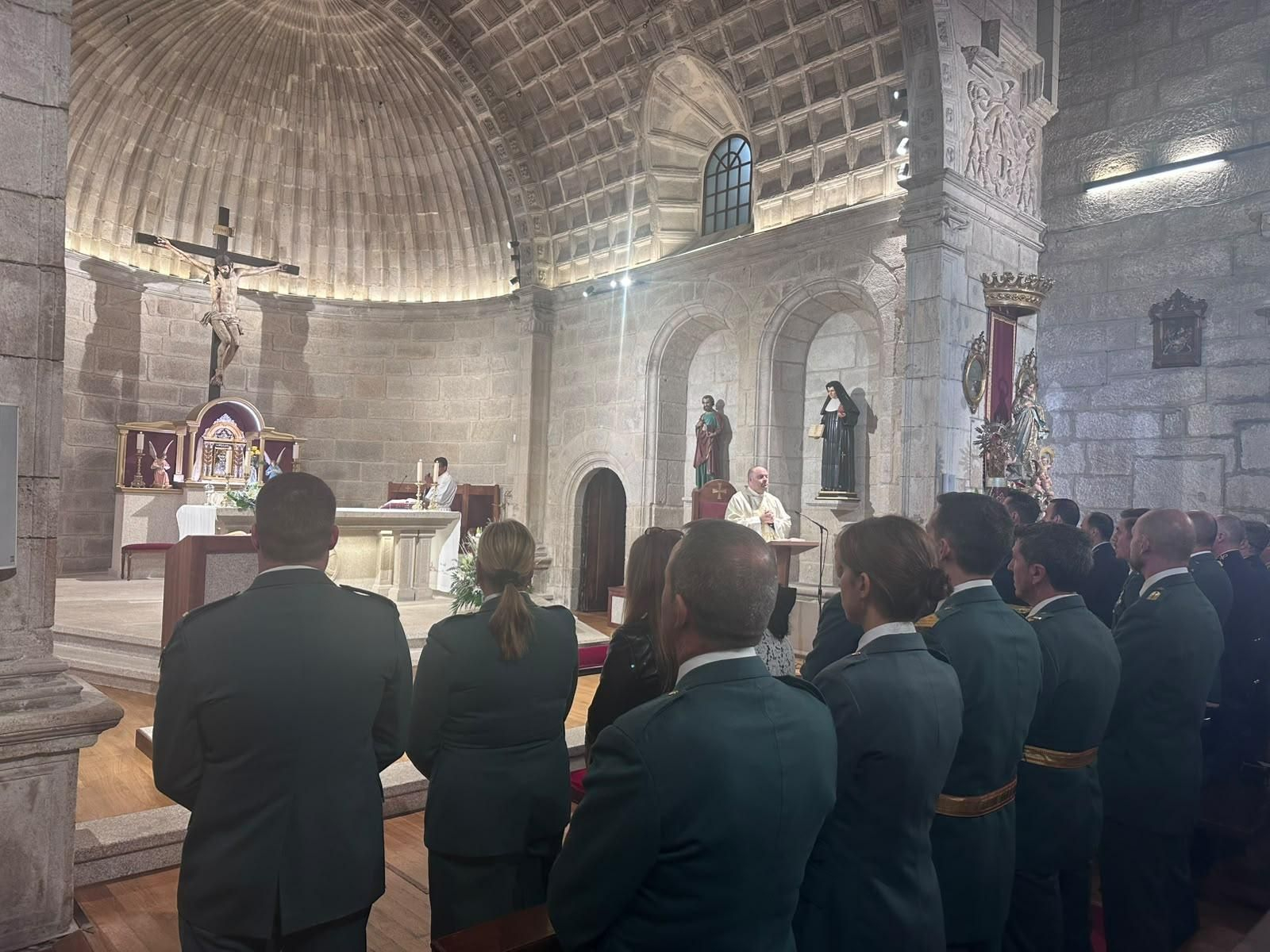 Misa del Pilar en Santa María a Maior (Verín)