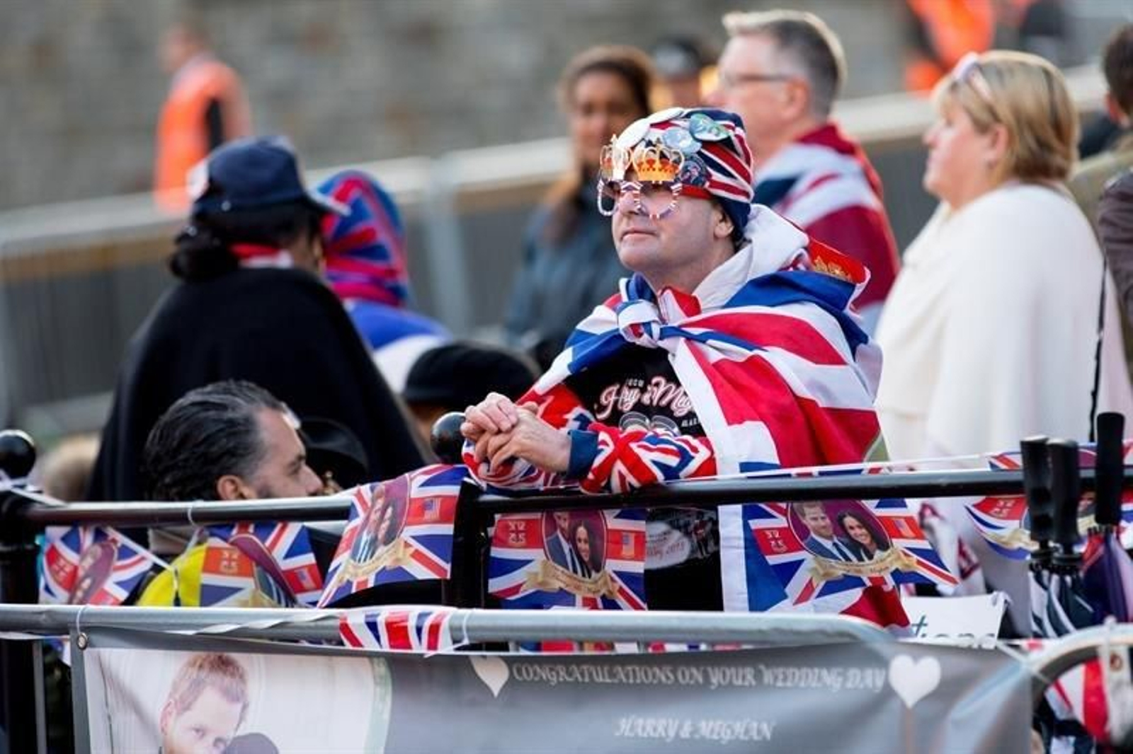 El ambiente previo de la boda del príncipe Harry y Meghan Markle 05