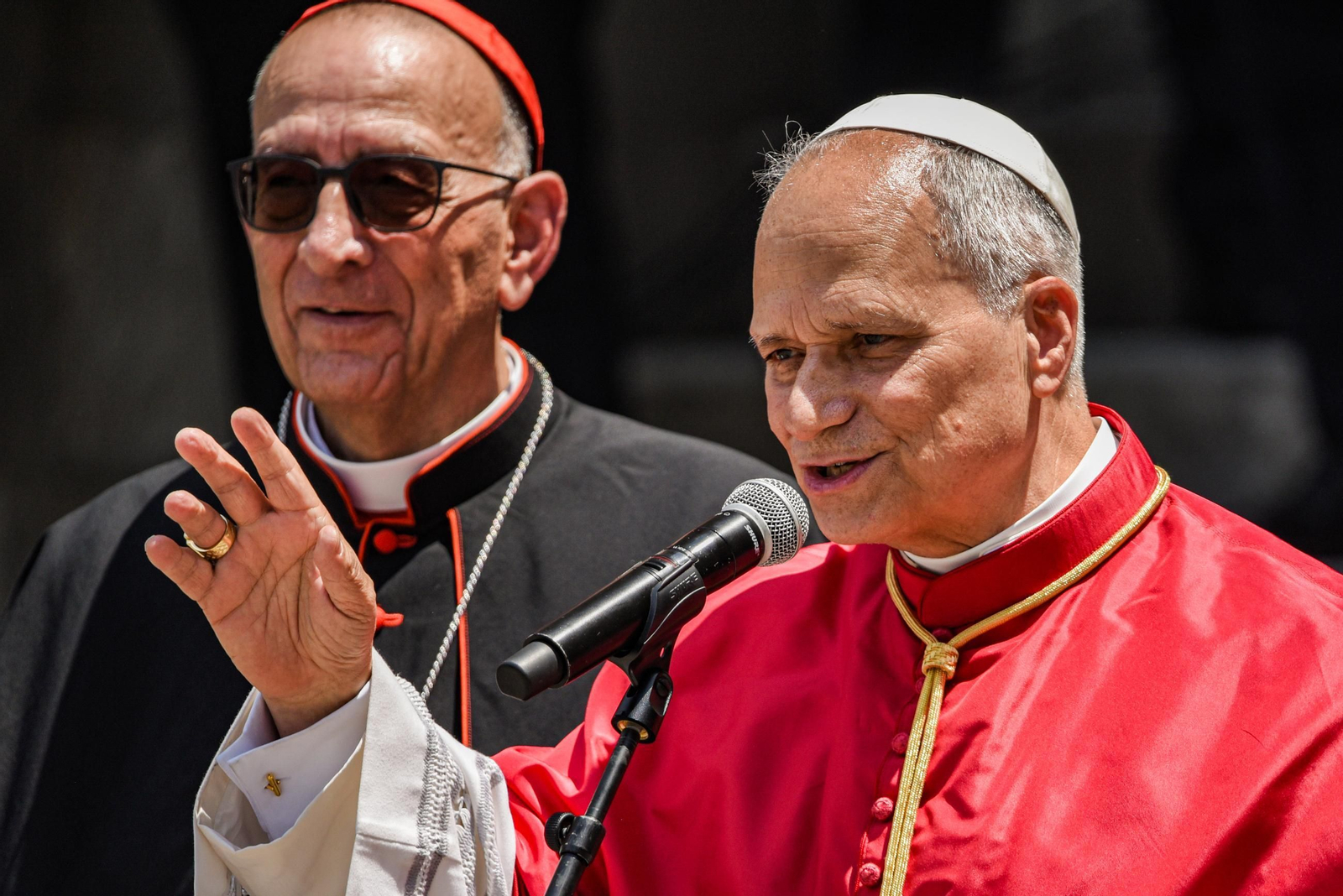 Galería | Cuarta jornada del papa León XIV en Barcelona, así lo acogieron en la catedral